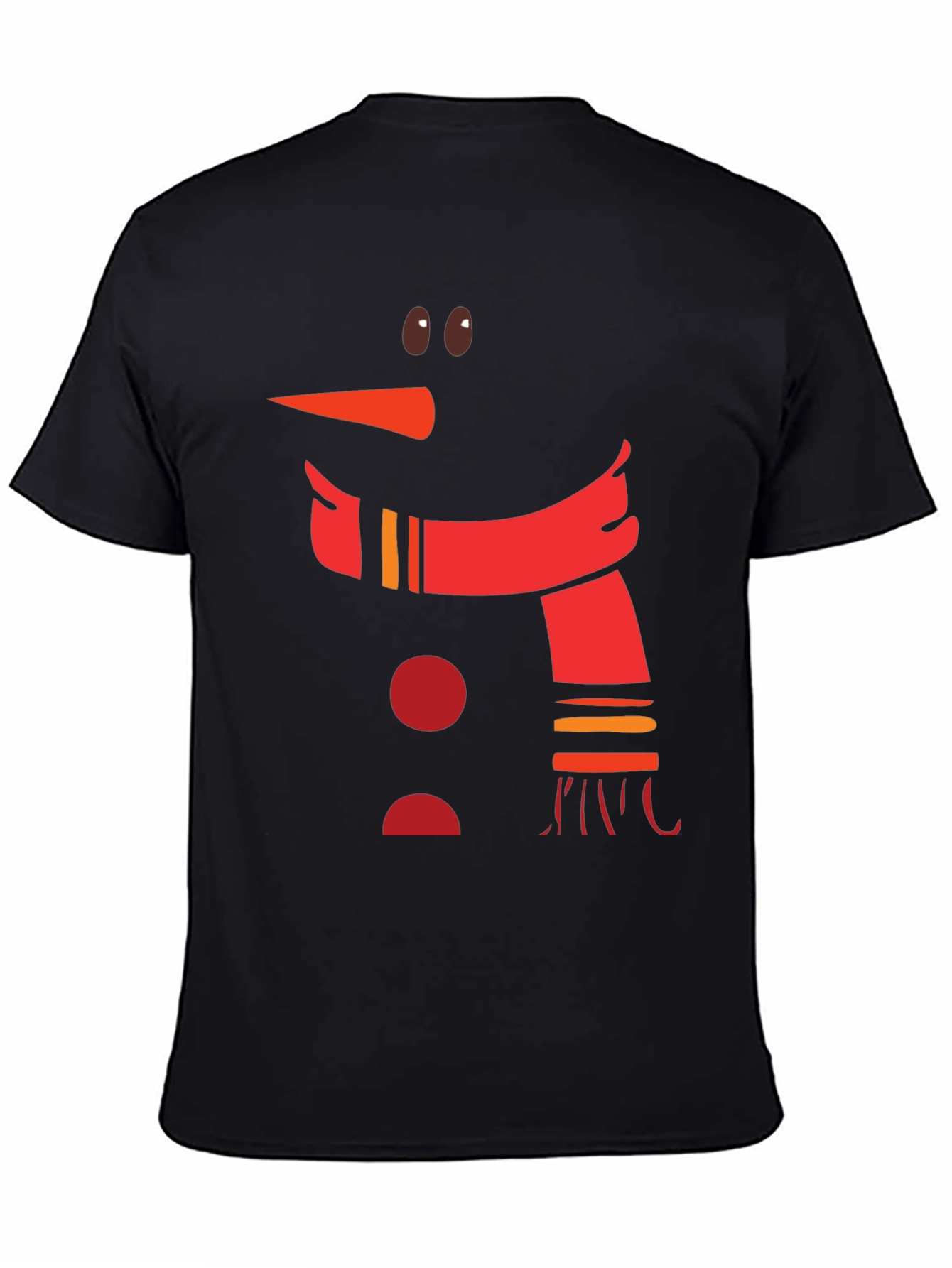 Snowman Graphic Tee - Festive Holiday Shirt