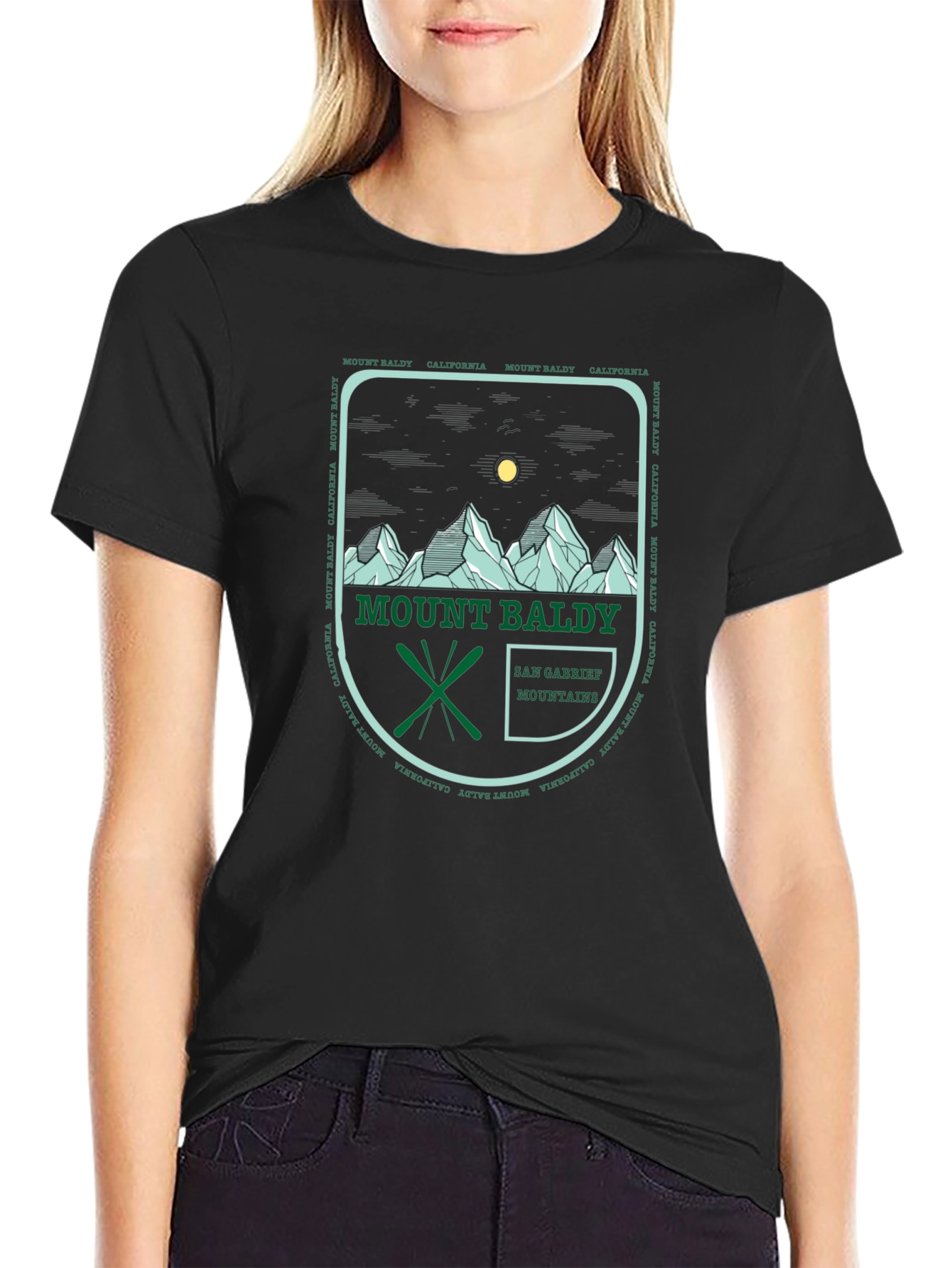 Mount Baldy Graphic Tee - California Adventure Shirt
