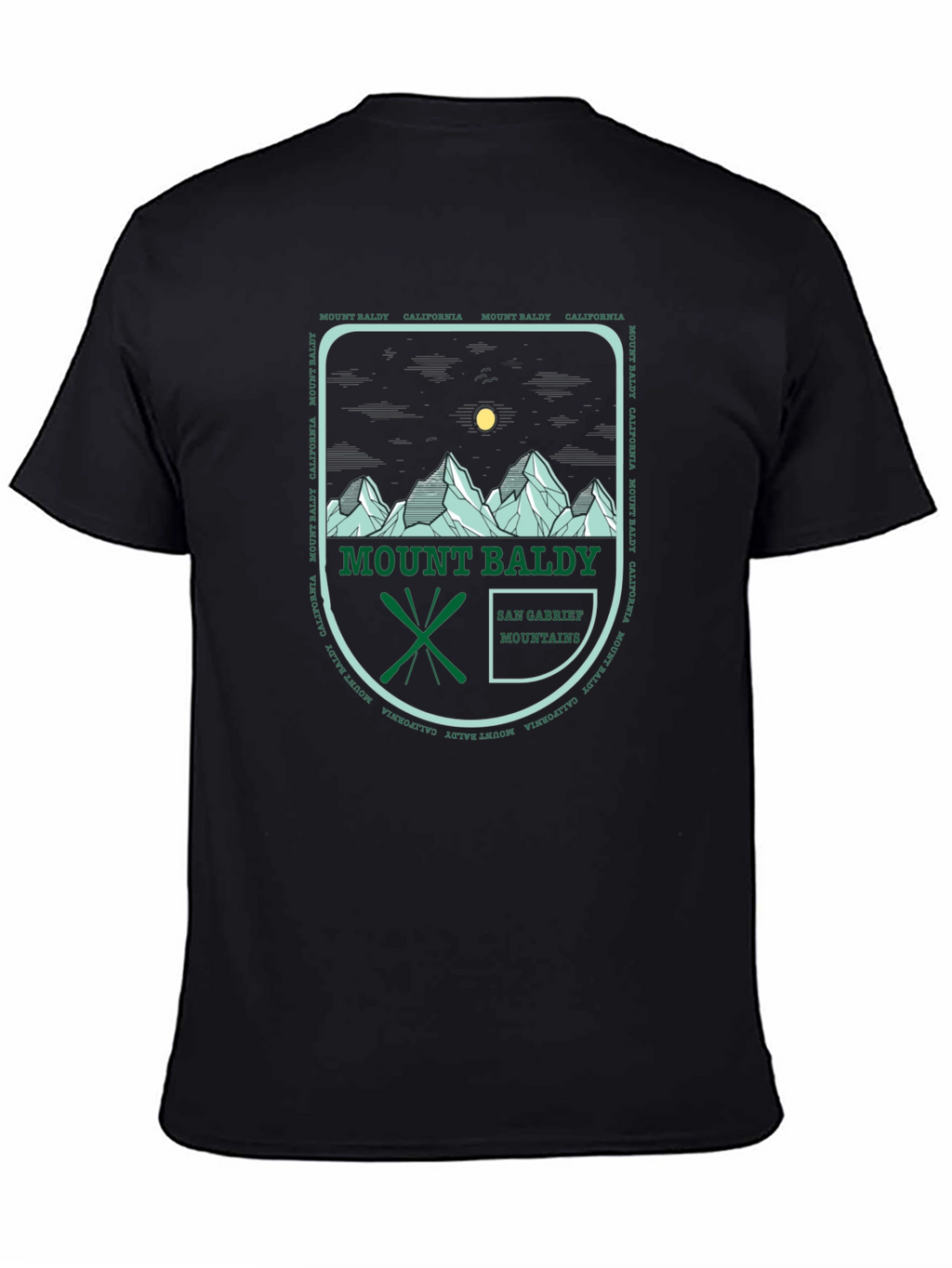 Mount Baldy Graphic Tee - California Adventure Shirt