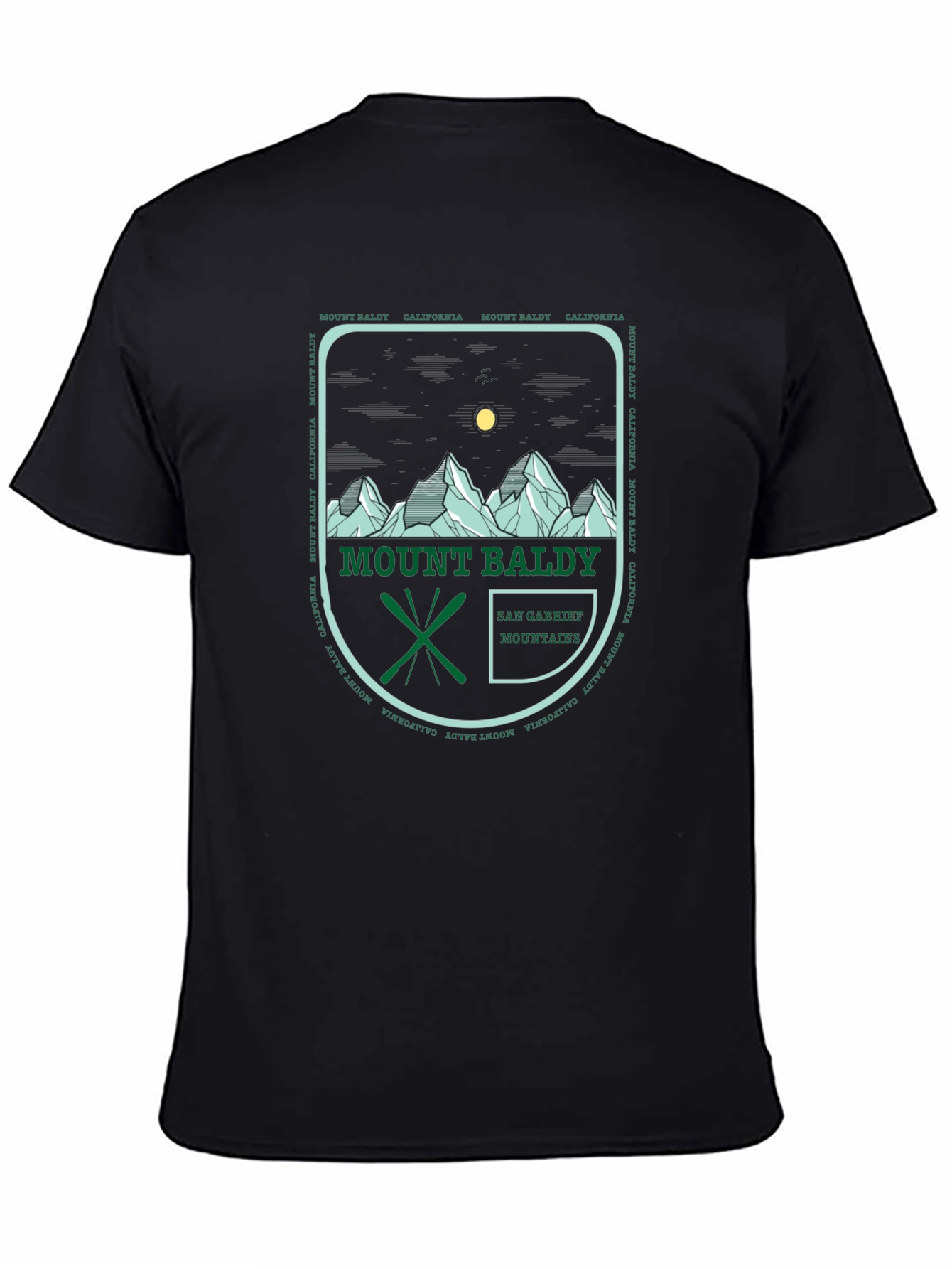 Mount Baldy Graphic Tee - California Adventure Shirt