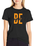 Be Yourself Graphic Tee - Black