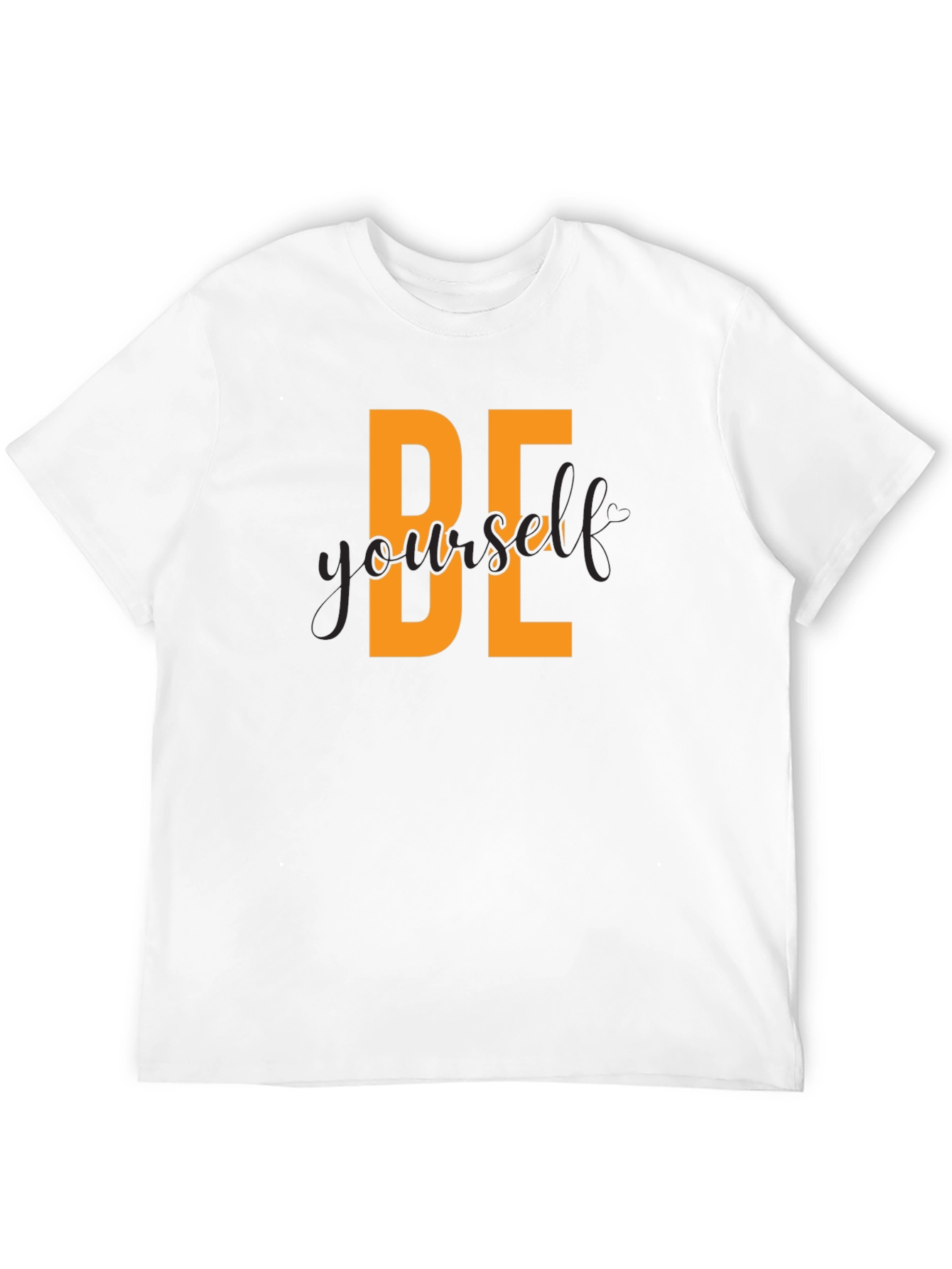 Be Yourself Graphic Tee - Black