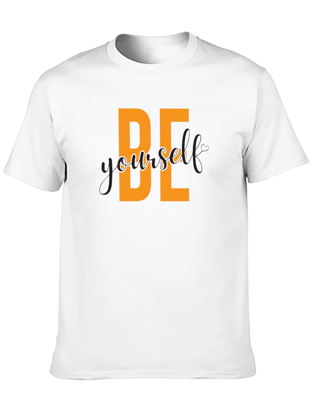 Be Yourself Graphic Tee - Black