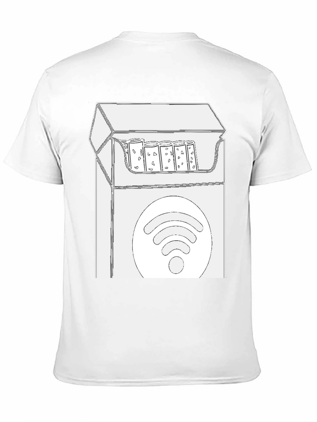 Funny WiFi Cigarette Pack T-Shirt