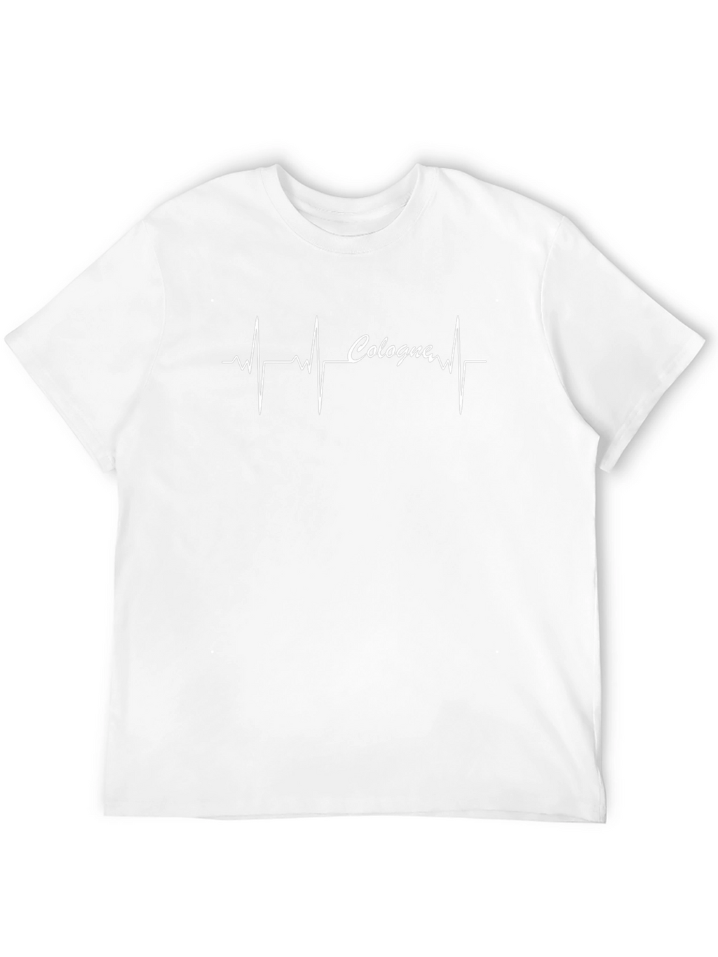 Cologne Heartbeat T-Shirt - Black Graphic Tee