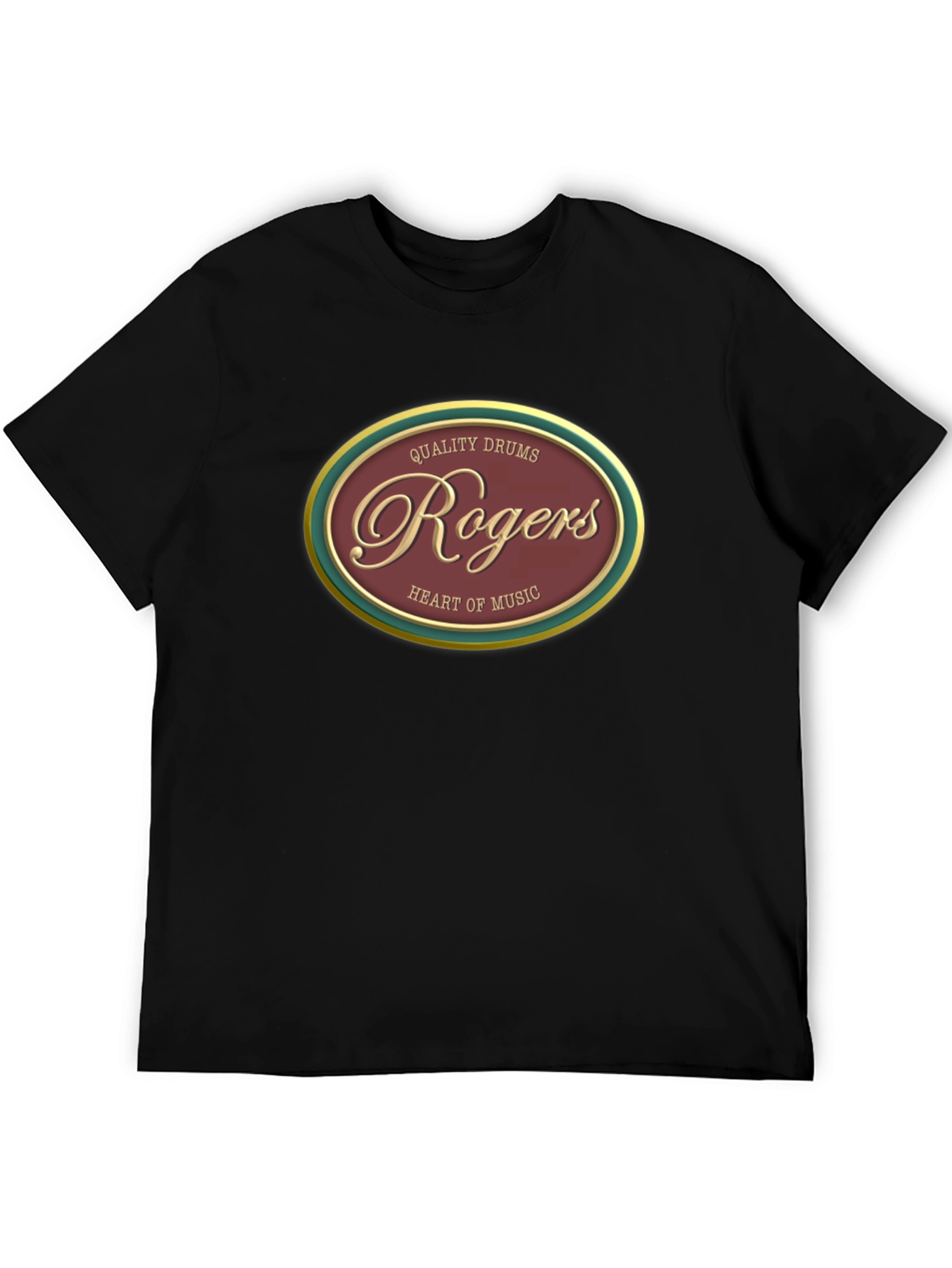 Rogers Drums Graphic T-Shirt - Music Lover Tee
