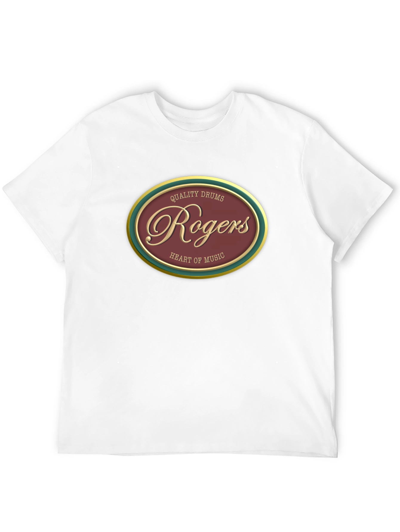 Rogers Drums Graphic T-Shirt - Music Lover Tee