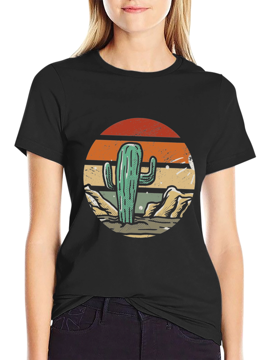 Retro Cactus Desert T-Shirt