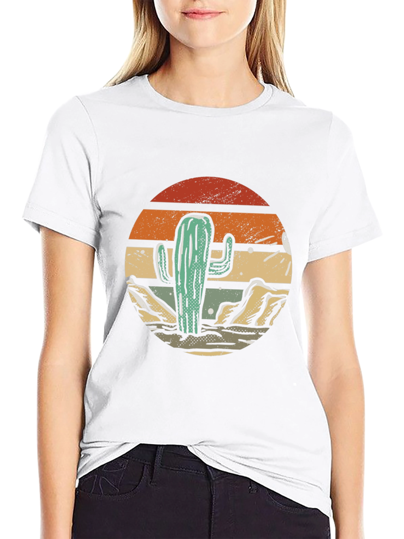Retro Cactus Desert T-Shirt