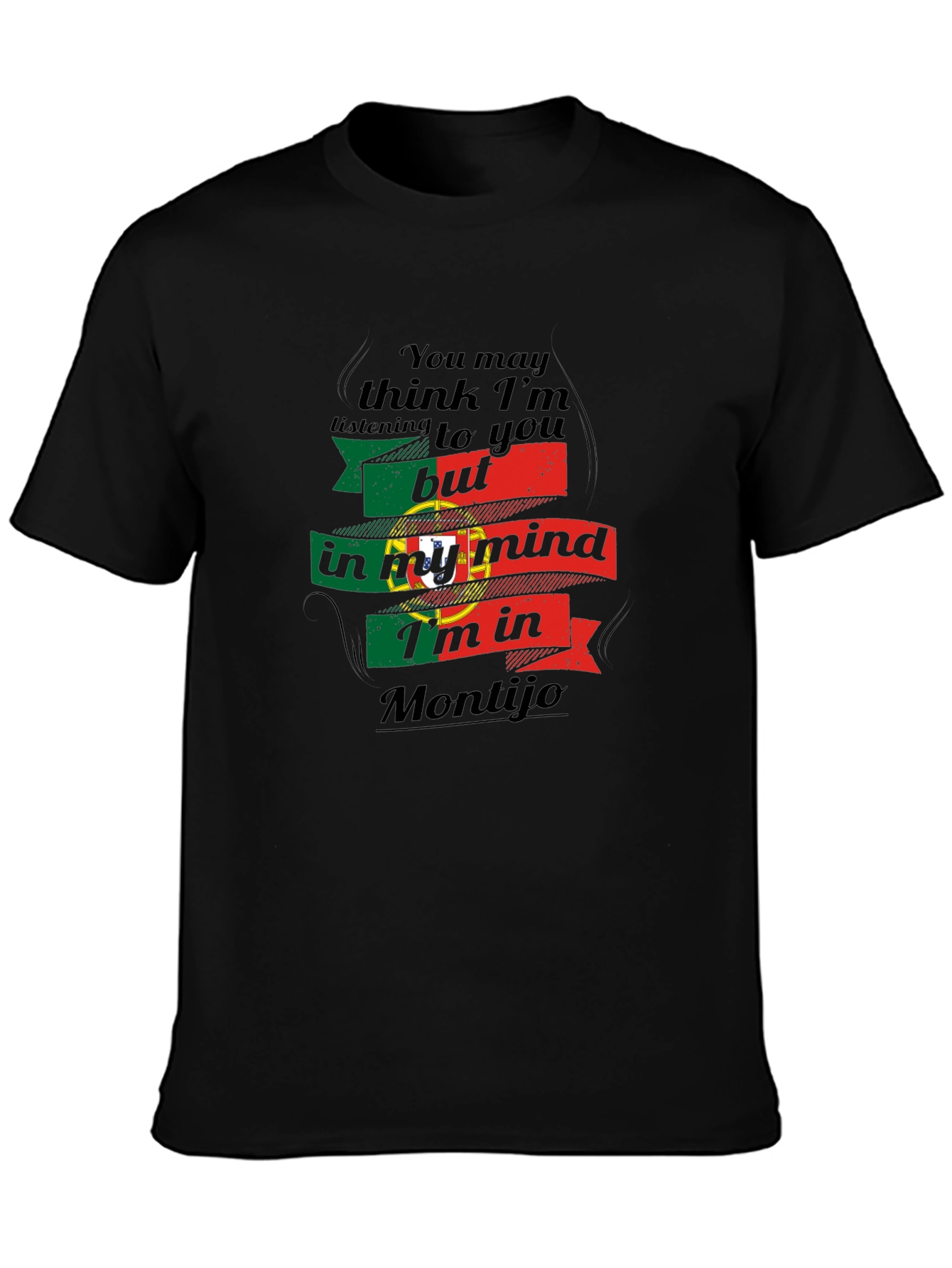 Montijo Mind Portugal Flag T-Shirt