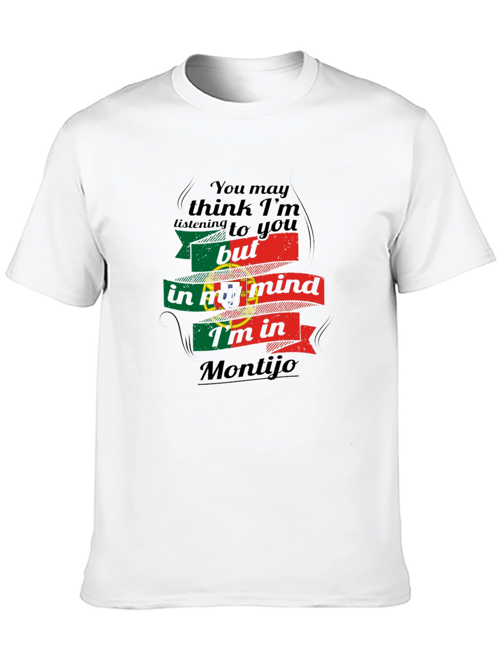 Montijo Mind Portugal Flag T-Shirt