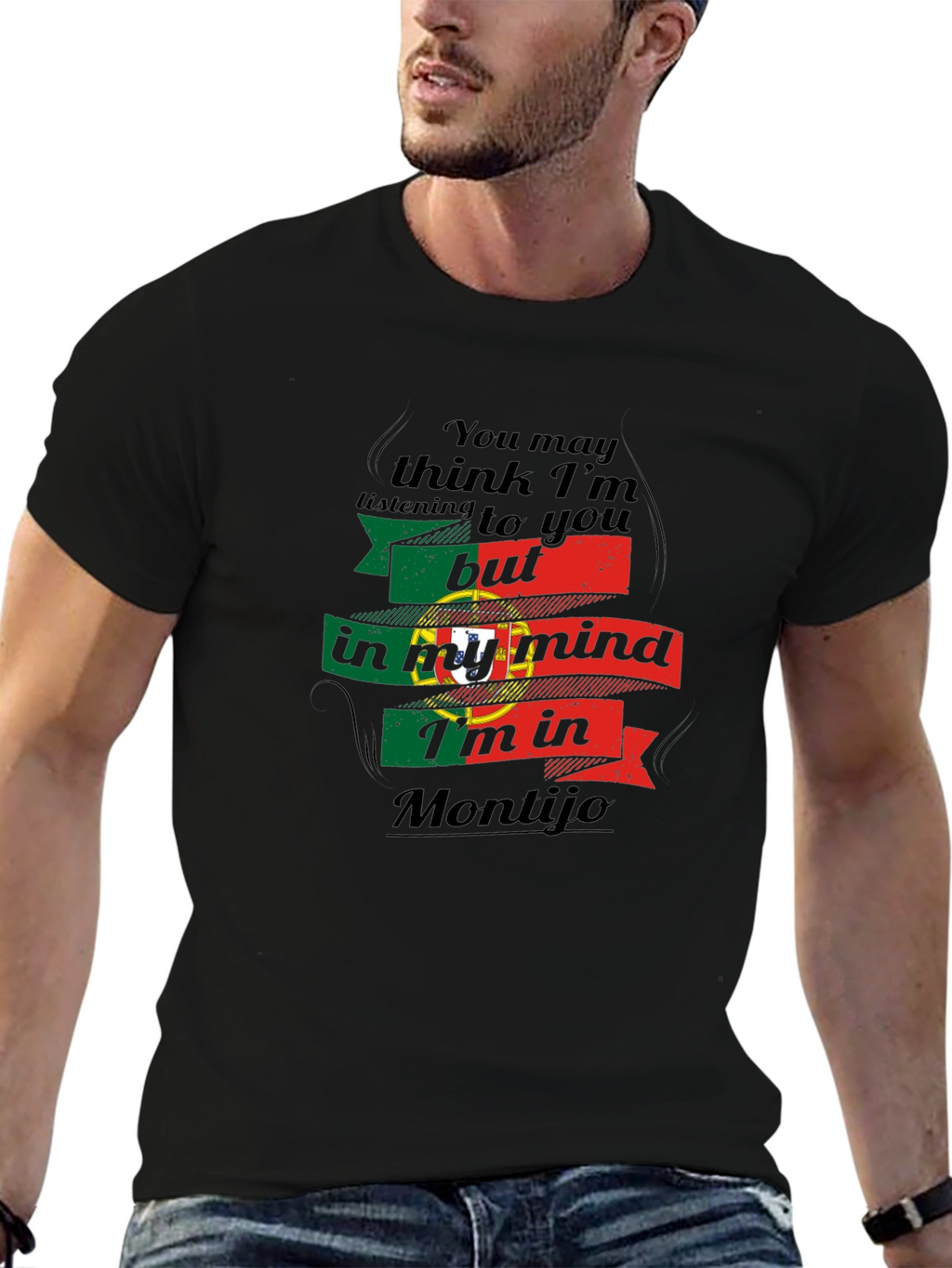 Montijo Mind Portugal Flag T-Shirt