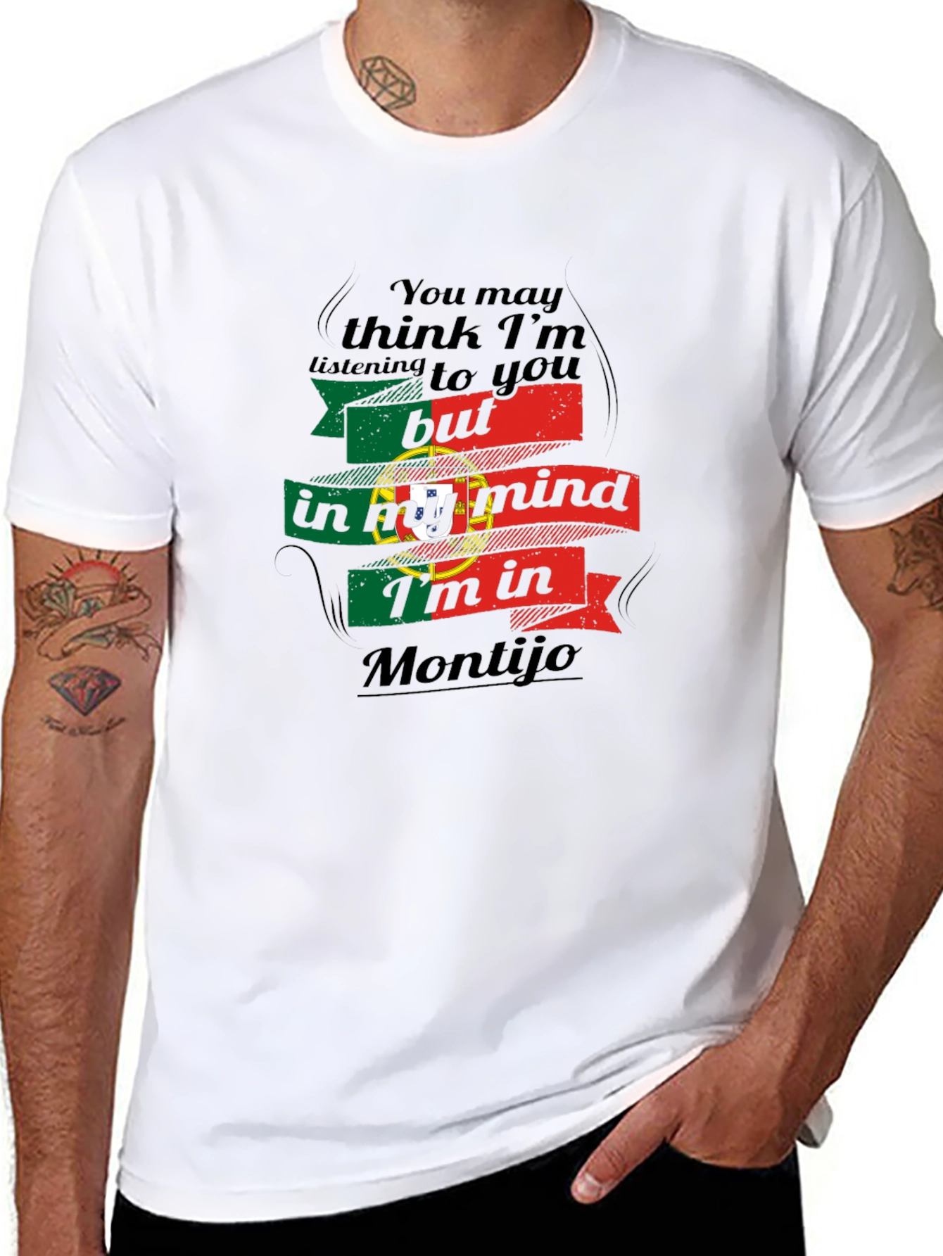 Montijo Mind Portugal Flag T-Shirt