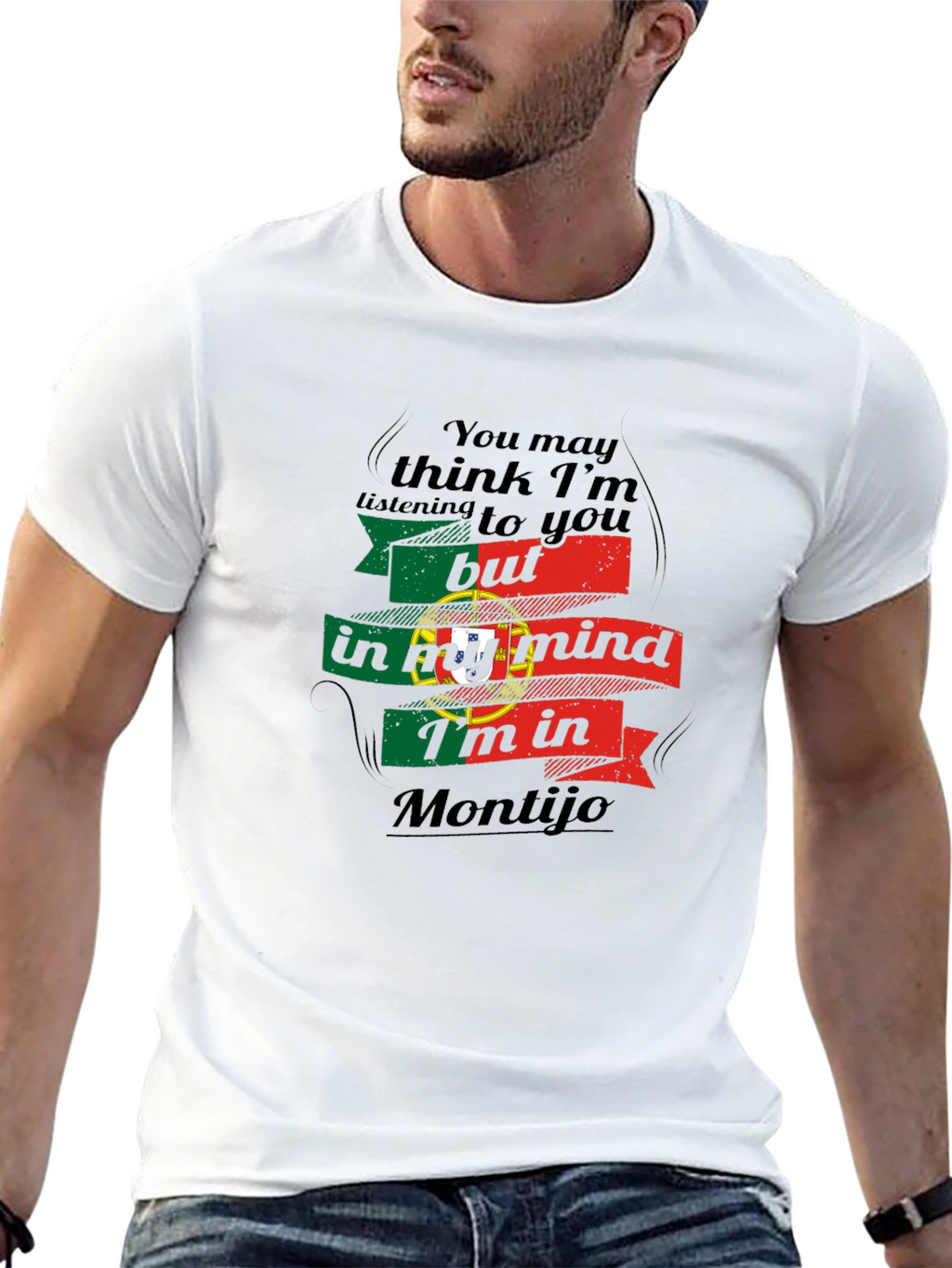 Montijo Mind Portugal Flag T-Shirt