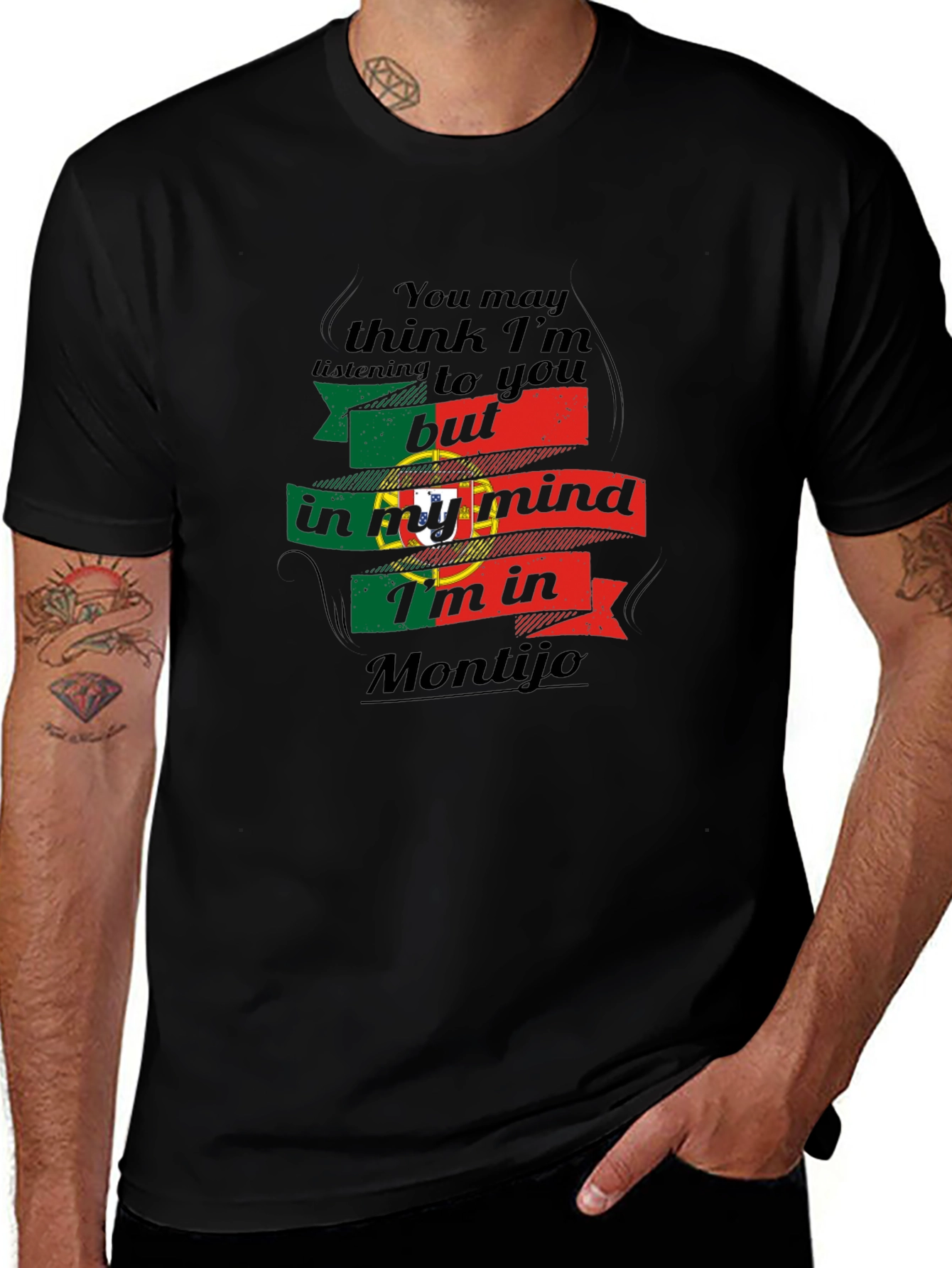 Montijo Mind Portugal Flag T-Shirt