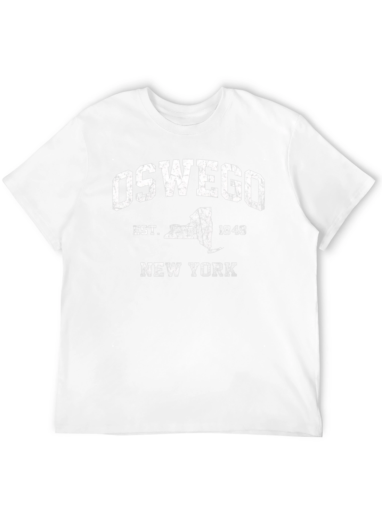 Oswego New York Black T-Shirt