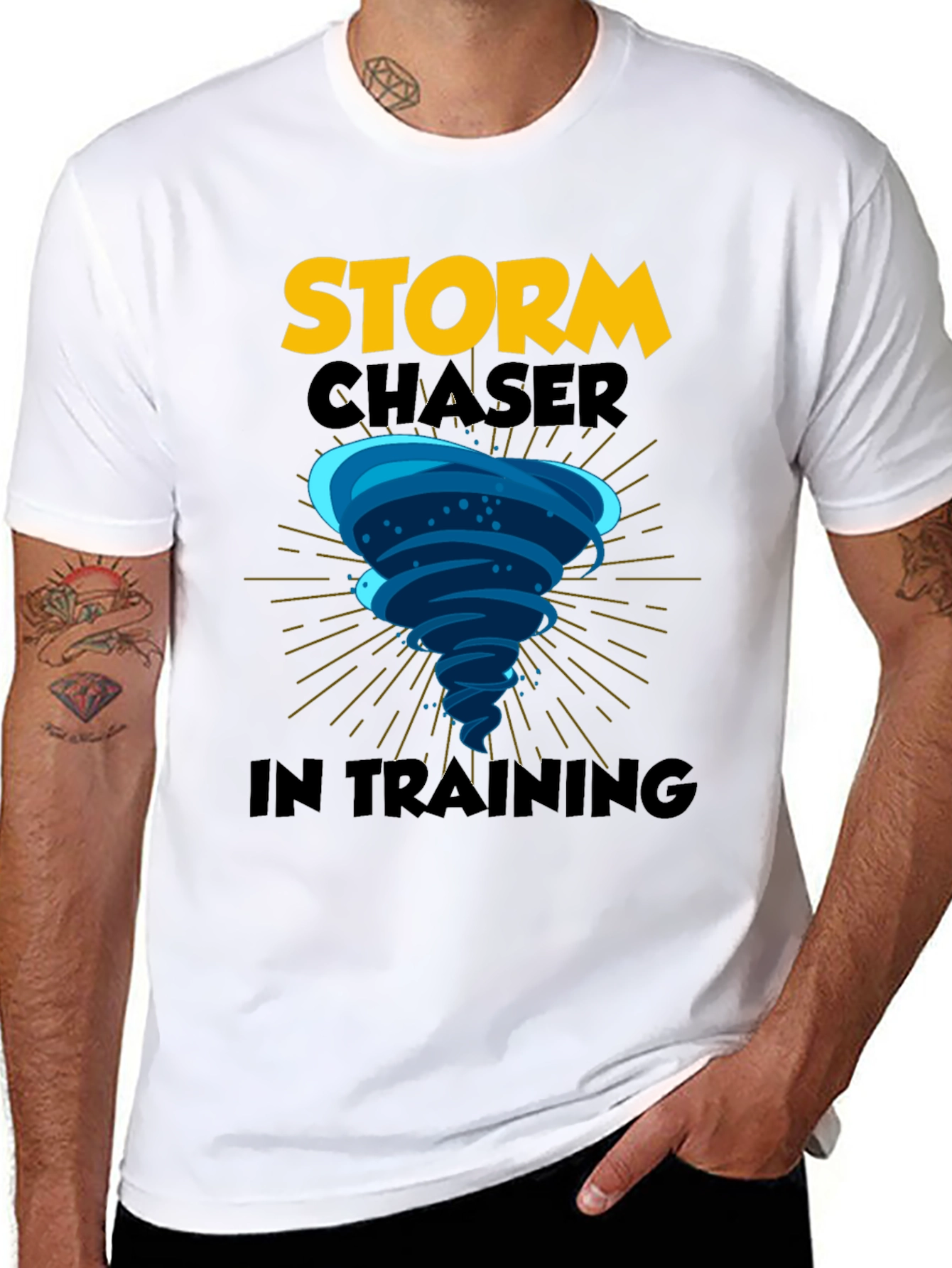 Storm Chaser in Training Graphic Tee