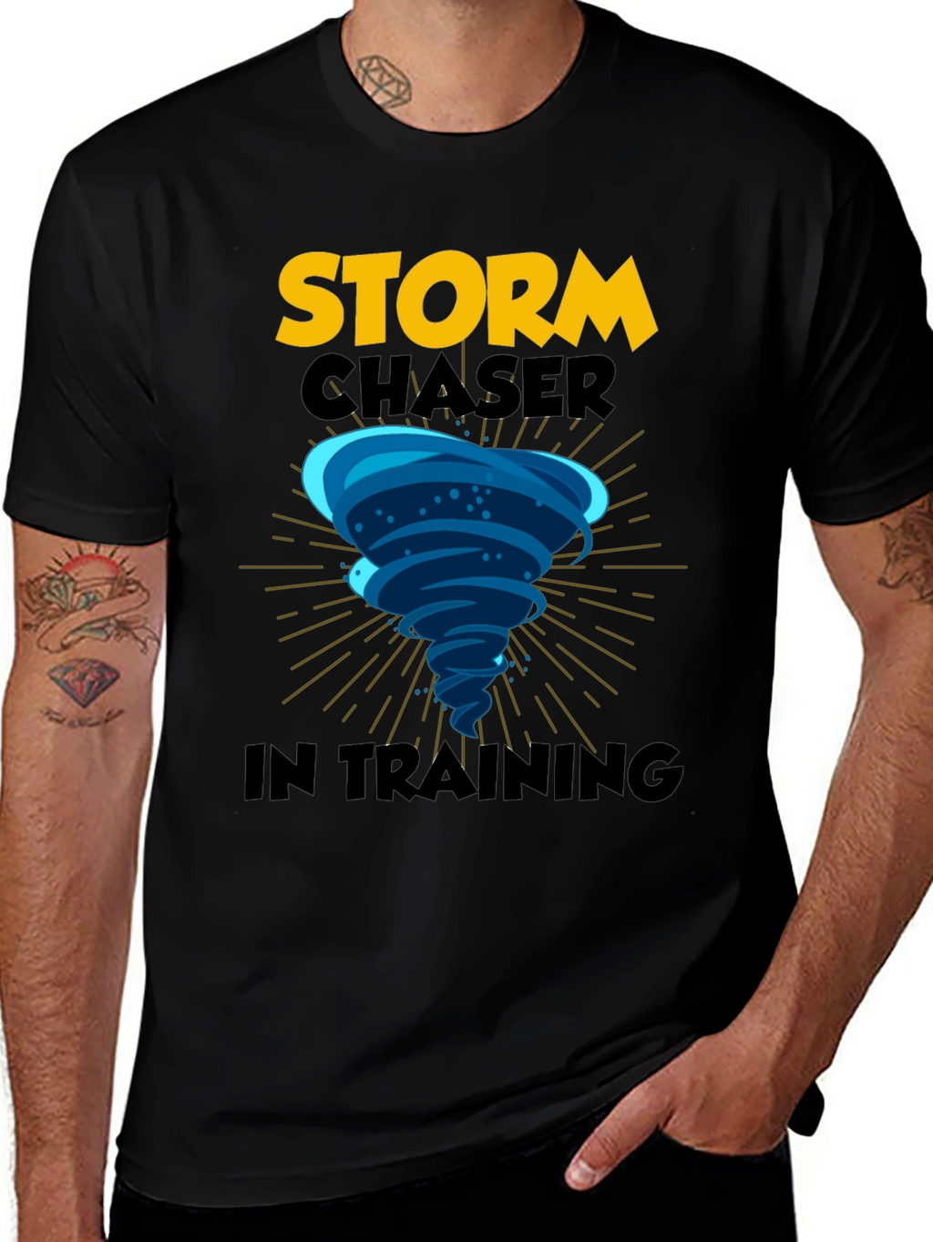 Storm Chaser in Training Graphic Tee