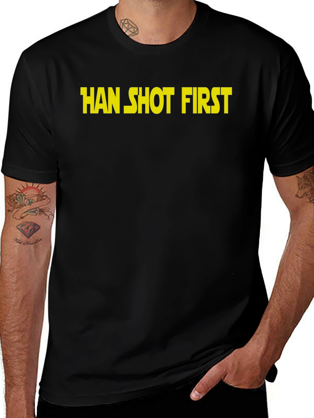 Han Shot First Graphic Tee