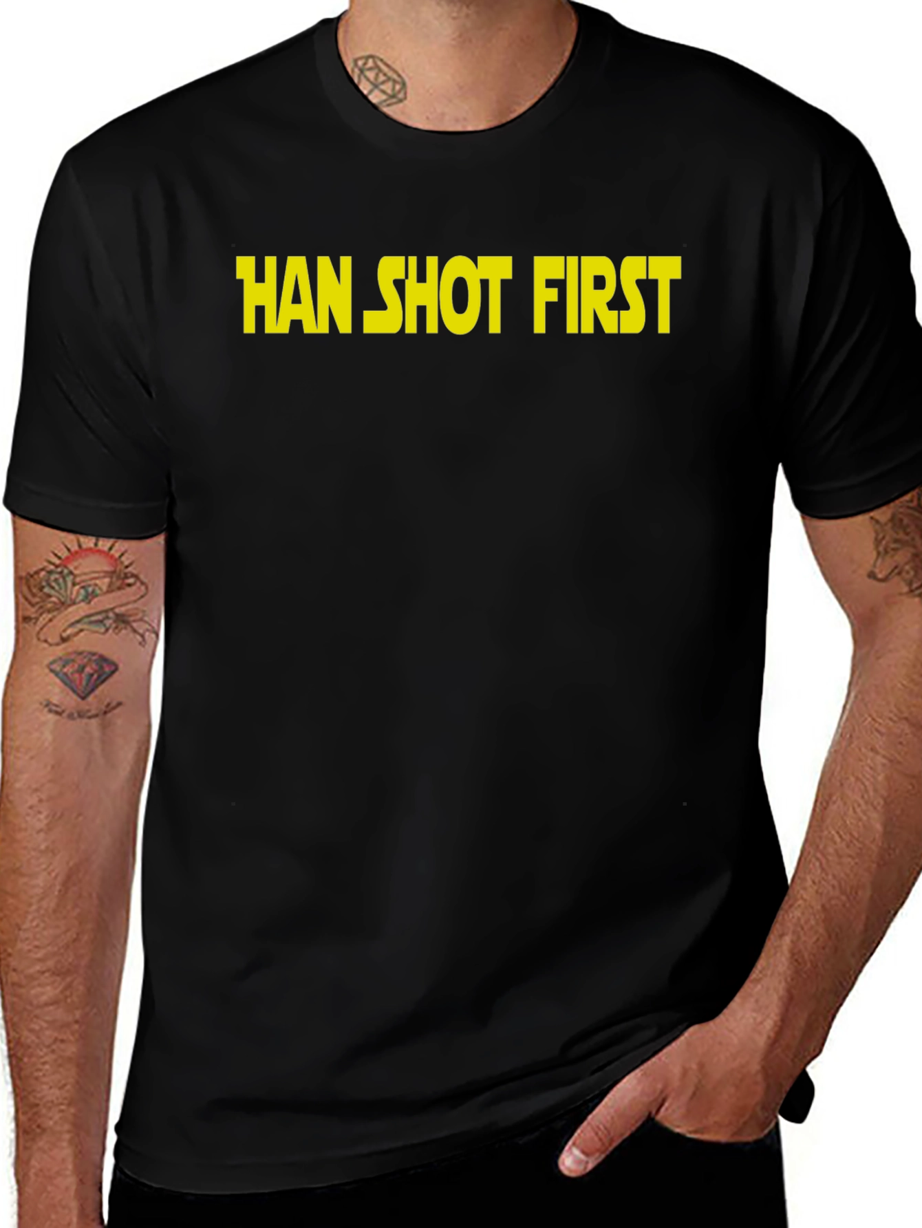 Han Shot First Graphic Tee