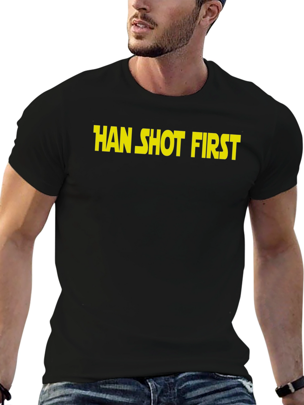 Han Shot First Graphic Tee