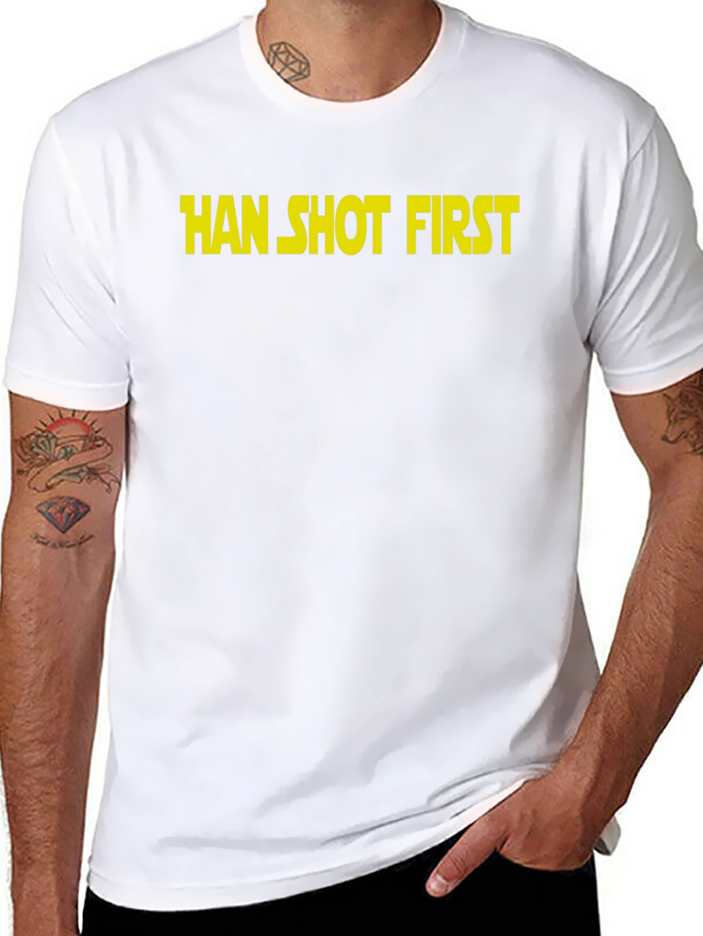 Han Shot First Graphic Tee