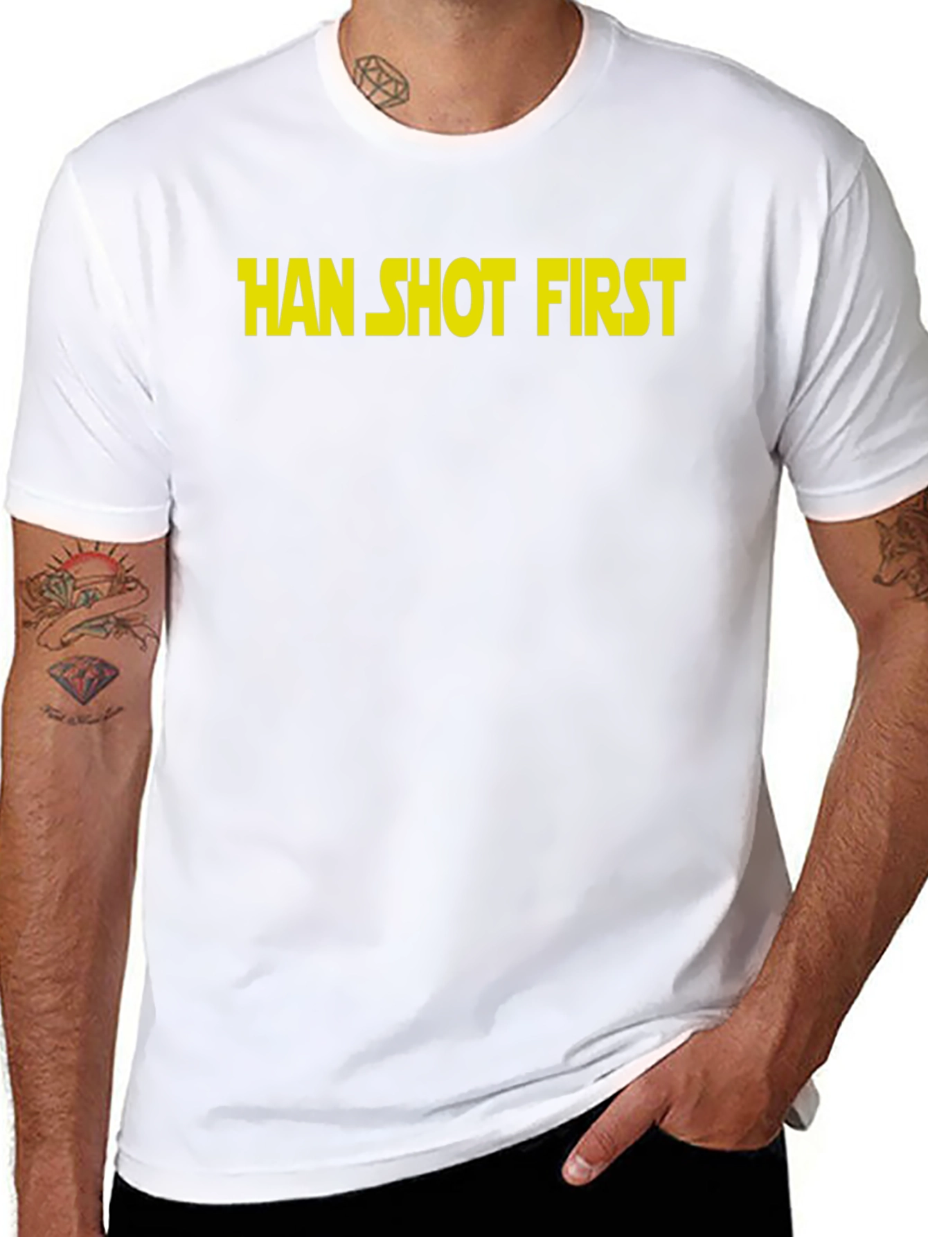 Han Shot First Graphic Tee