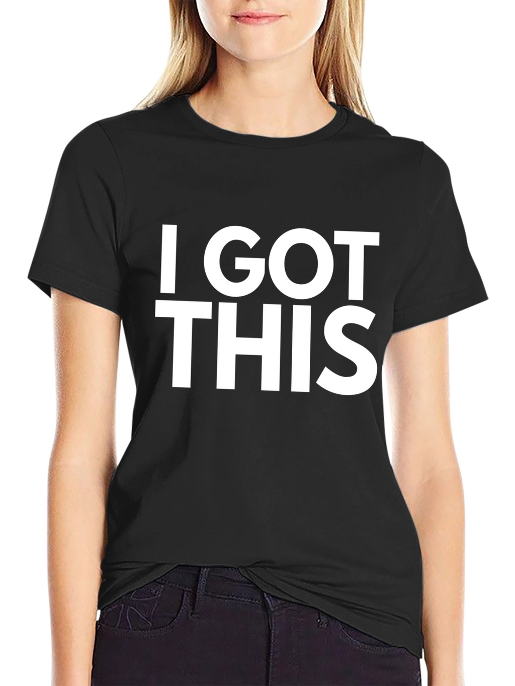 I Got This T-Shirt - Black Casual Tee