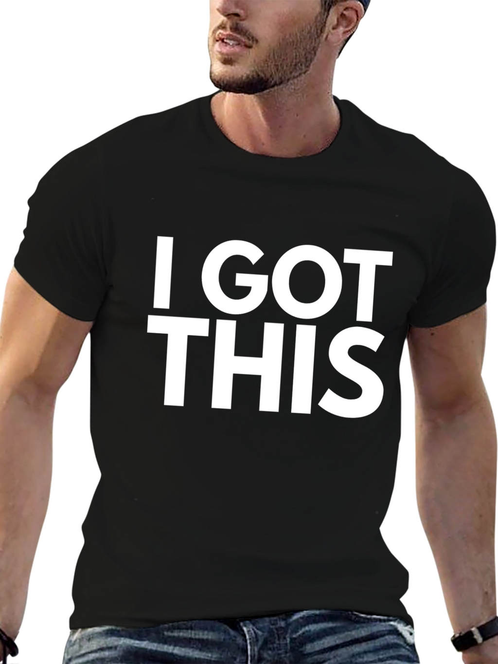 I Got This T-Shirt - Black Casual Tee