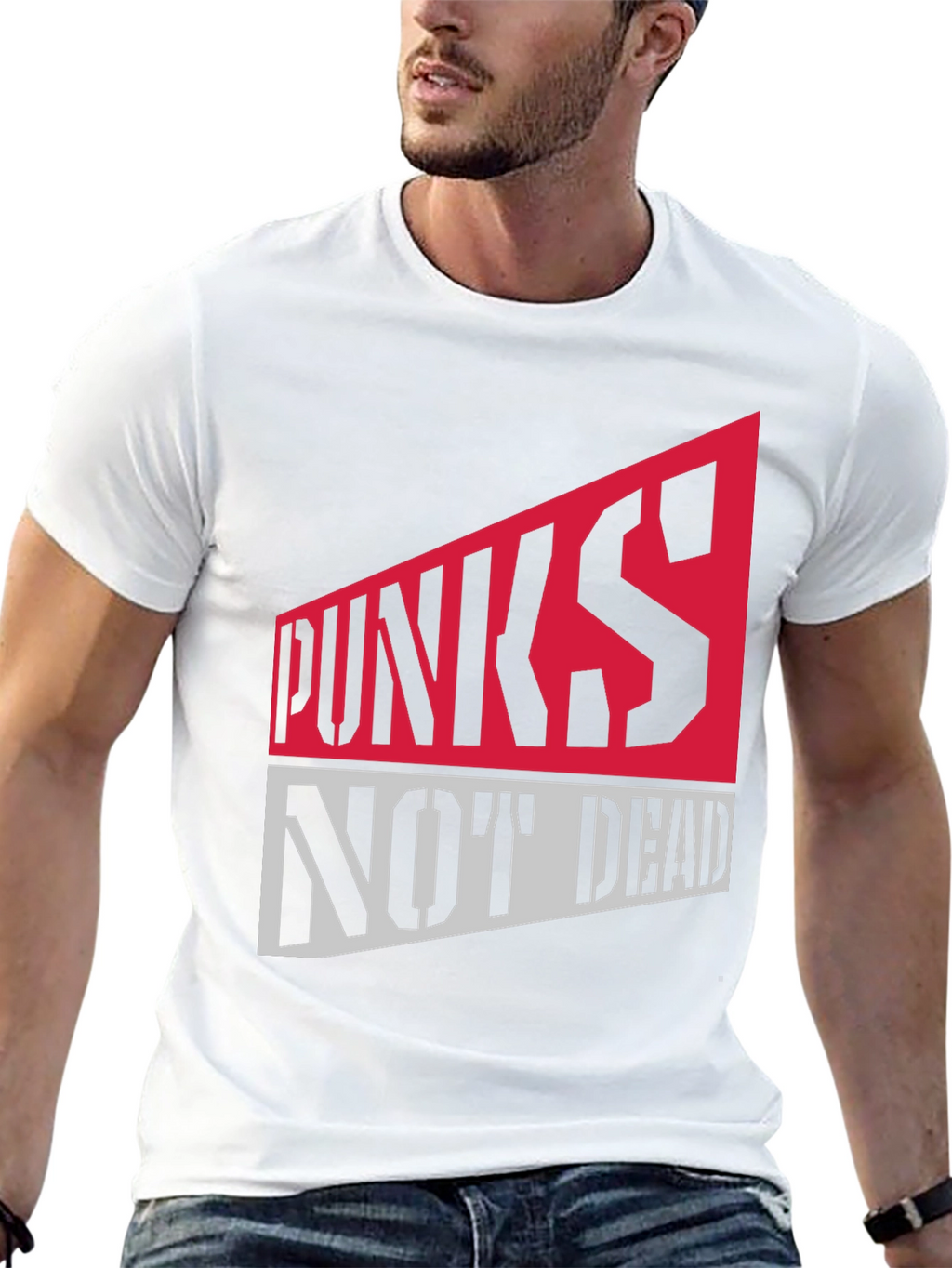 Punks Not Dead Graphic Tee