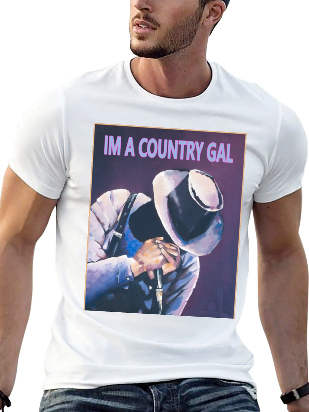 Country Gal T-Shirt Music Lover Tee Stylish Unisex Top