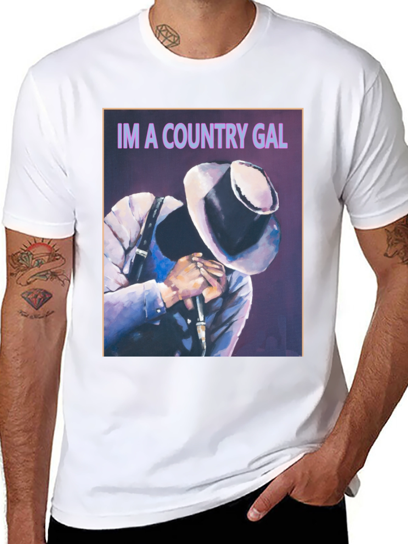 Country Gal T-Shirt Music Lover Tee Stylish Unisex Top
