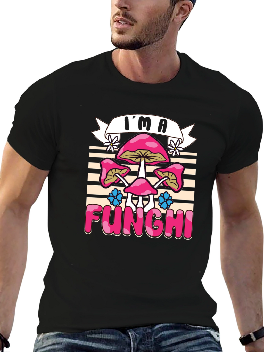 Funghi T-shirt - Mushroom Lover Tee