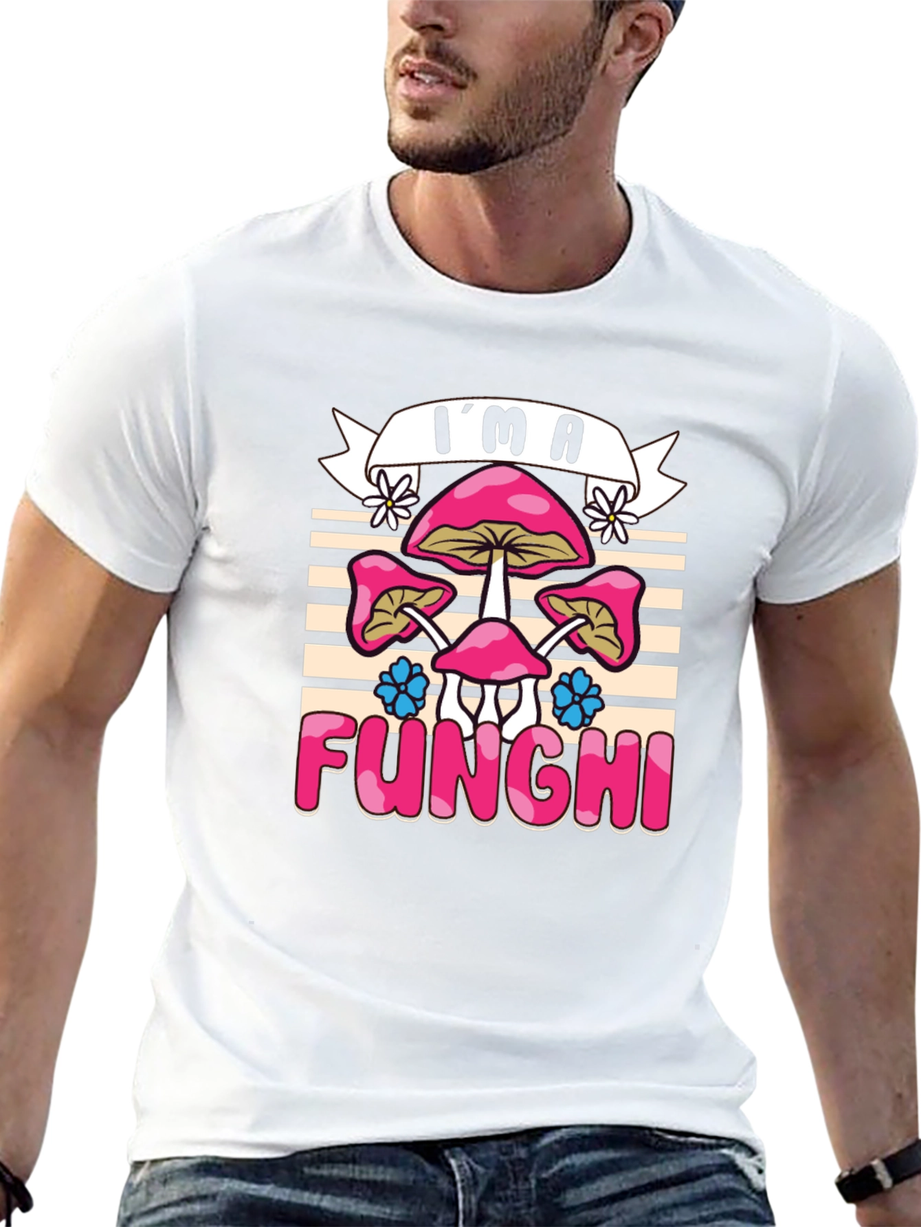 Funghi T-shirt - Mushroom Lover Tee