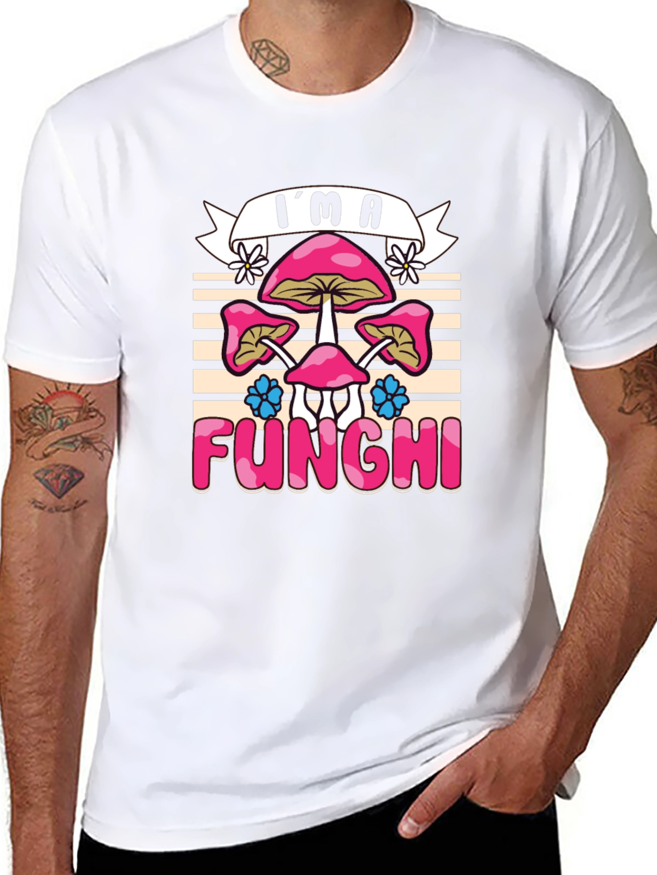 Funghi T-shirt - Mushroom Lover Tee