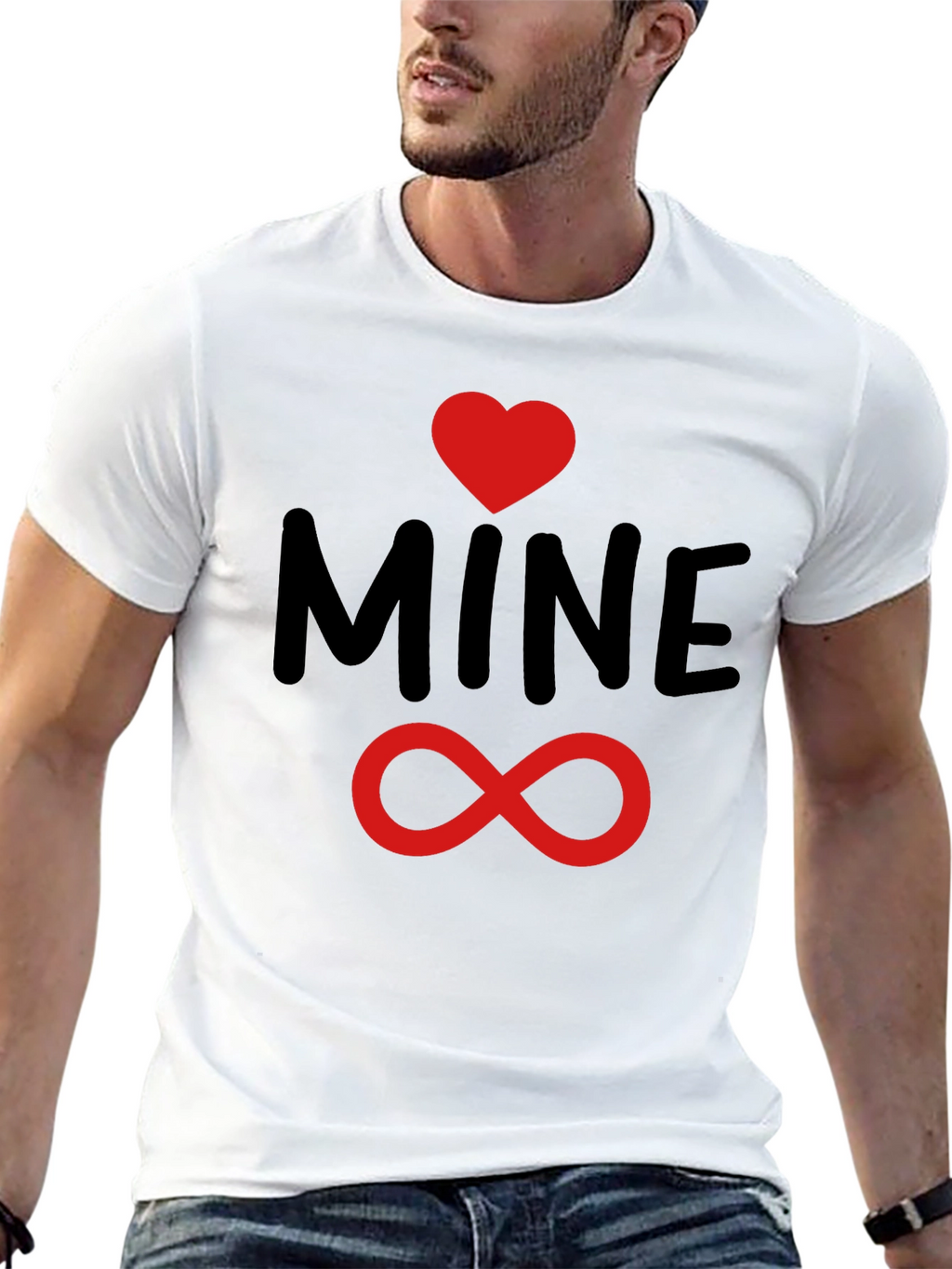 Love Mine Infinity Graphic Tee