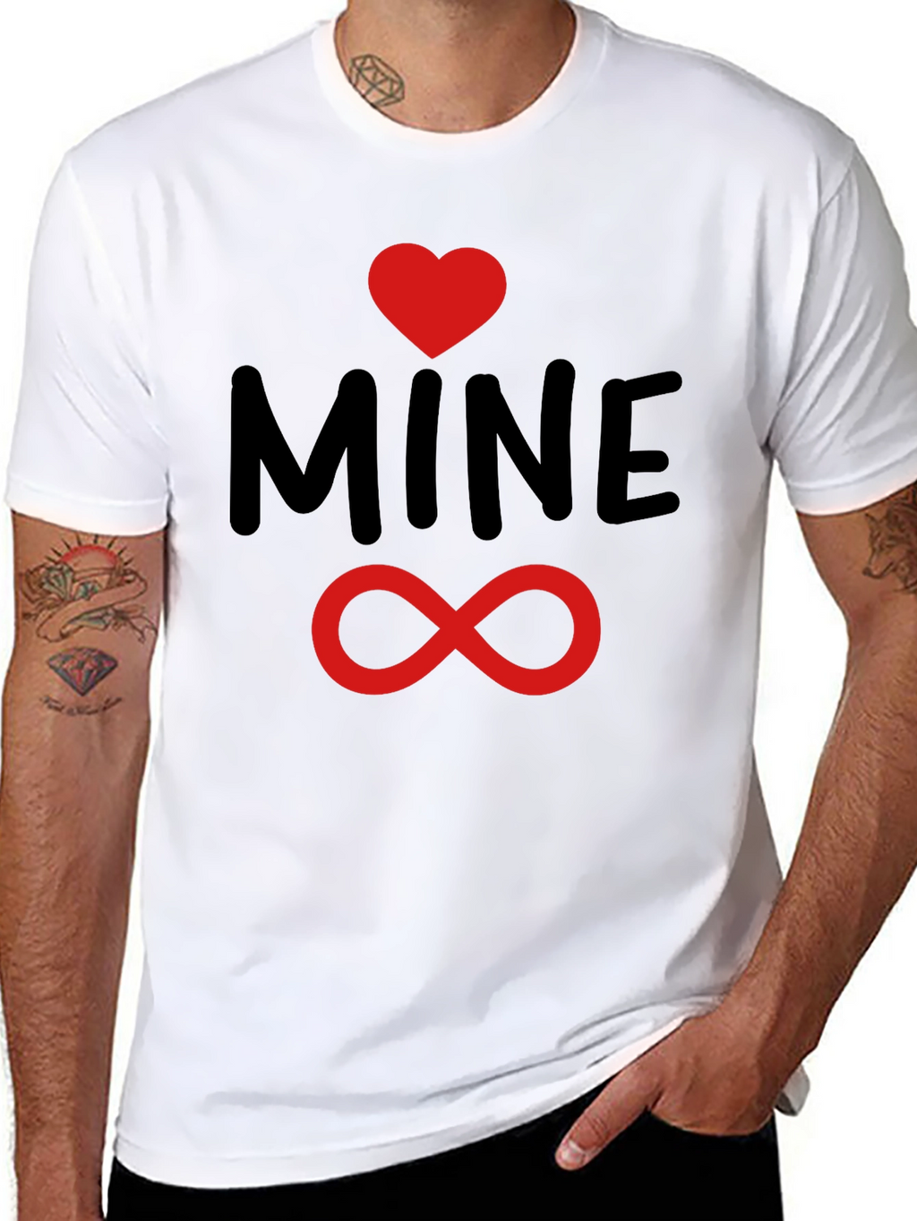 Love Mine Infinity Graphic Tee