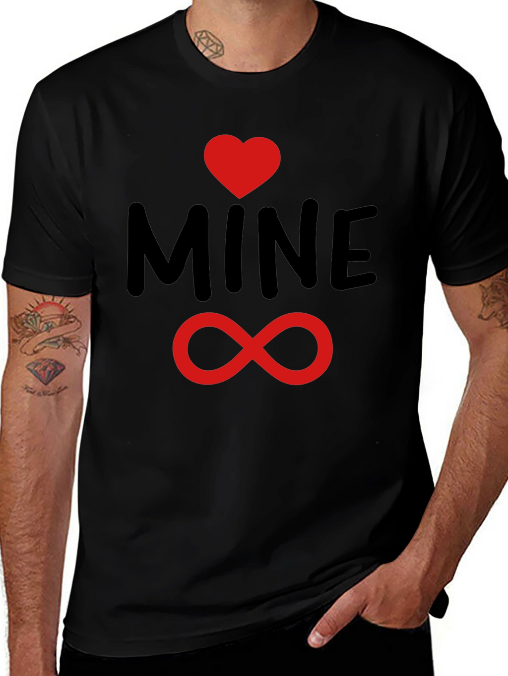 Love Mine Infinity Graphic Tee