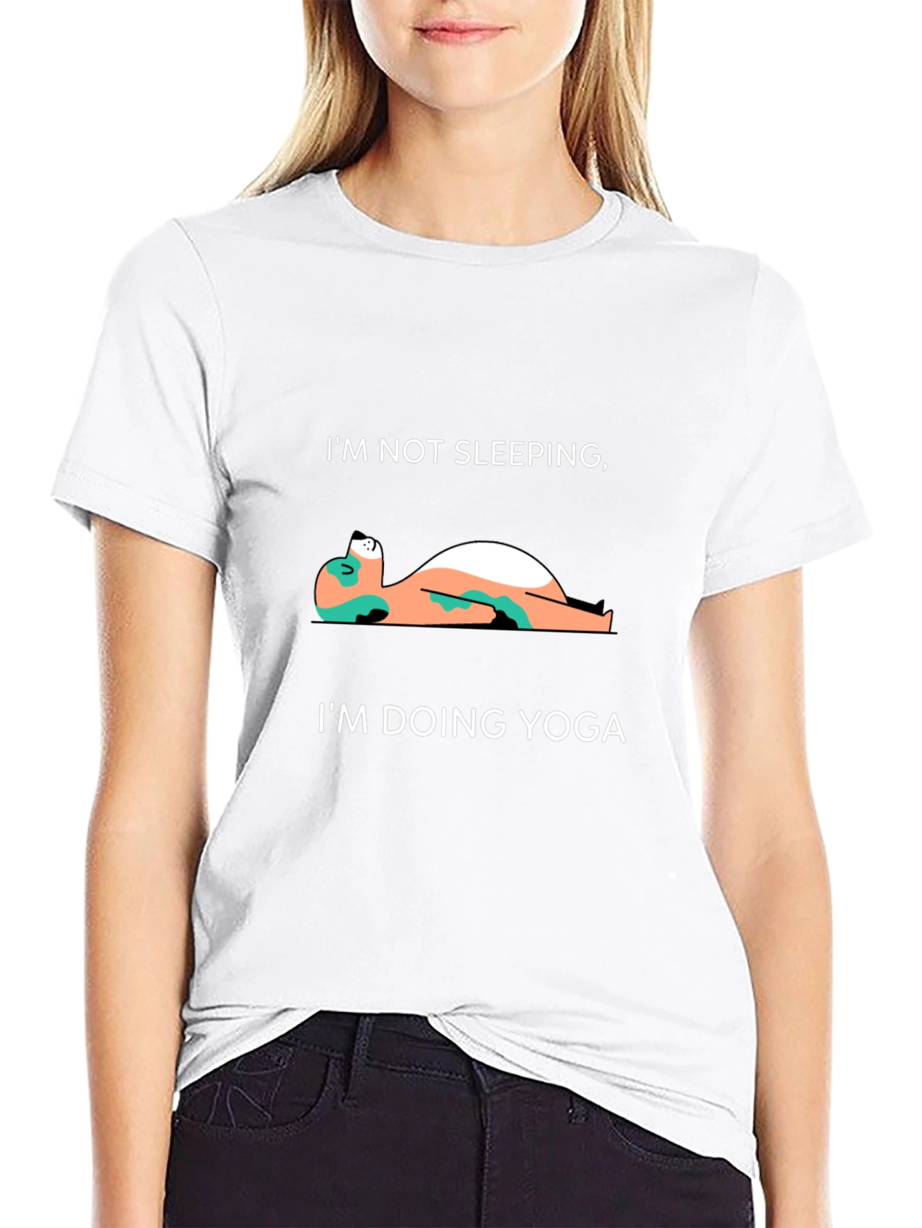 Yoga Sloth T-Shirt - Funny Workout Tee