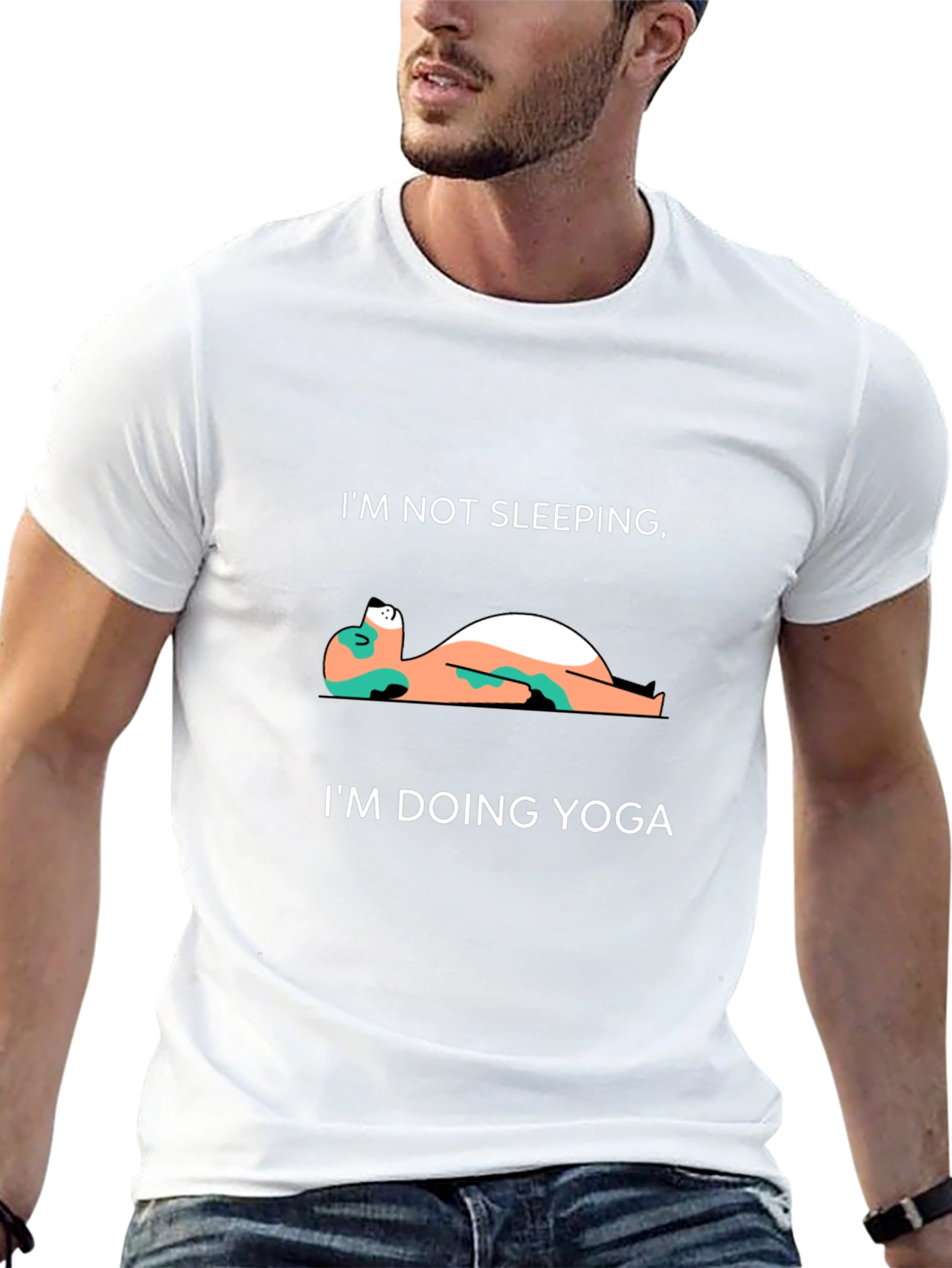 Yoga Sloth T-Shirt - Funny Workout Tee