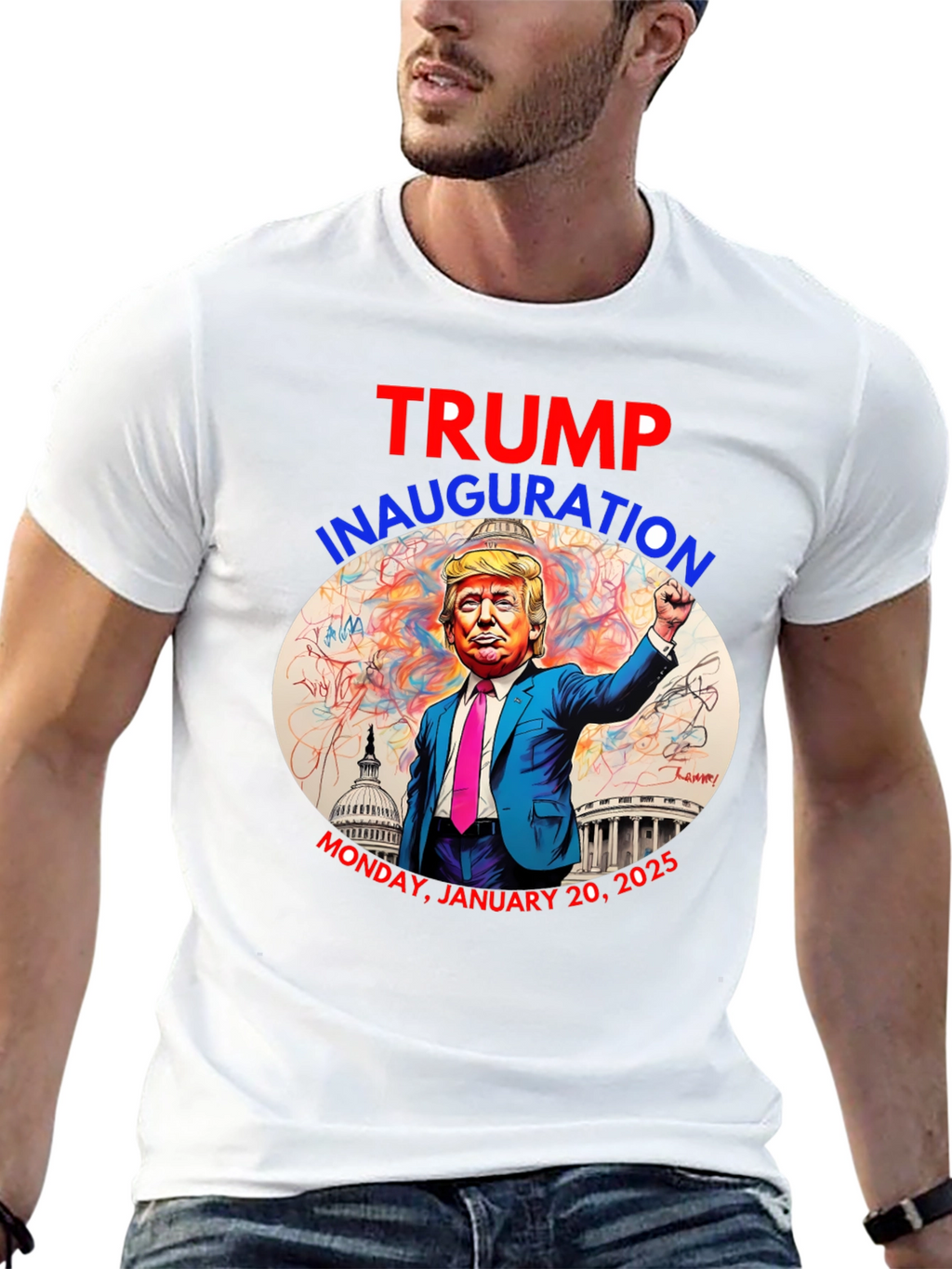Trump Inauguration 2025 Graphic Tee