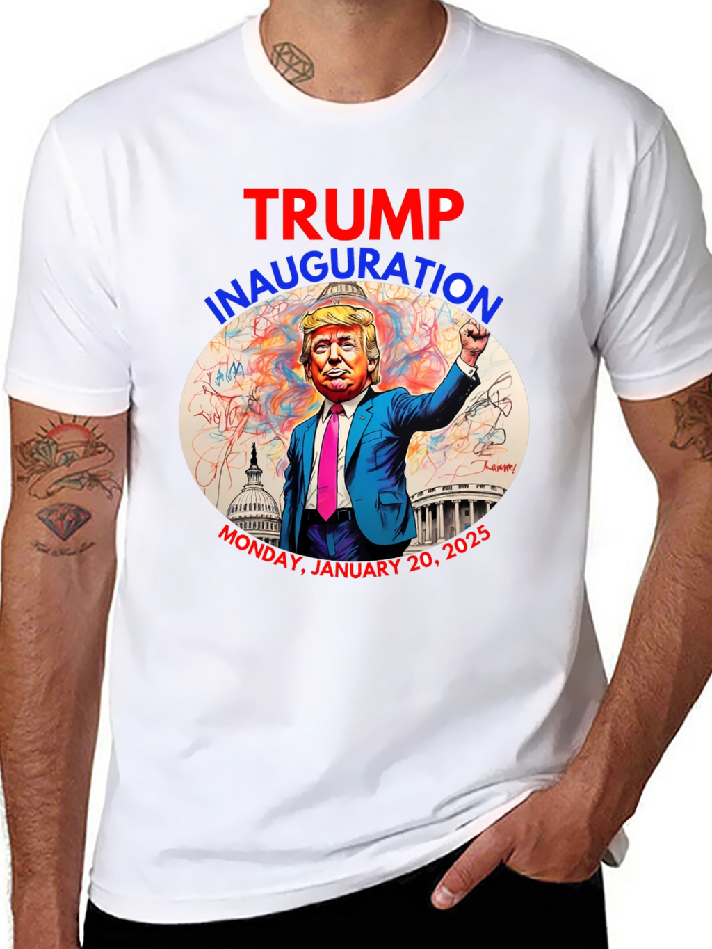 Trump Inauguration 2025 Graphic Tee