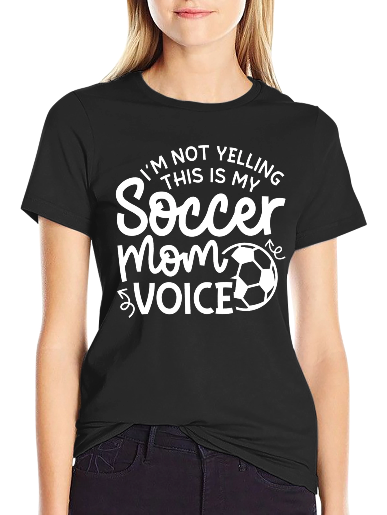 Soccer Mom Voice T-Shirt - Funny Gift
