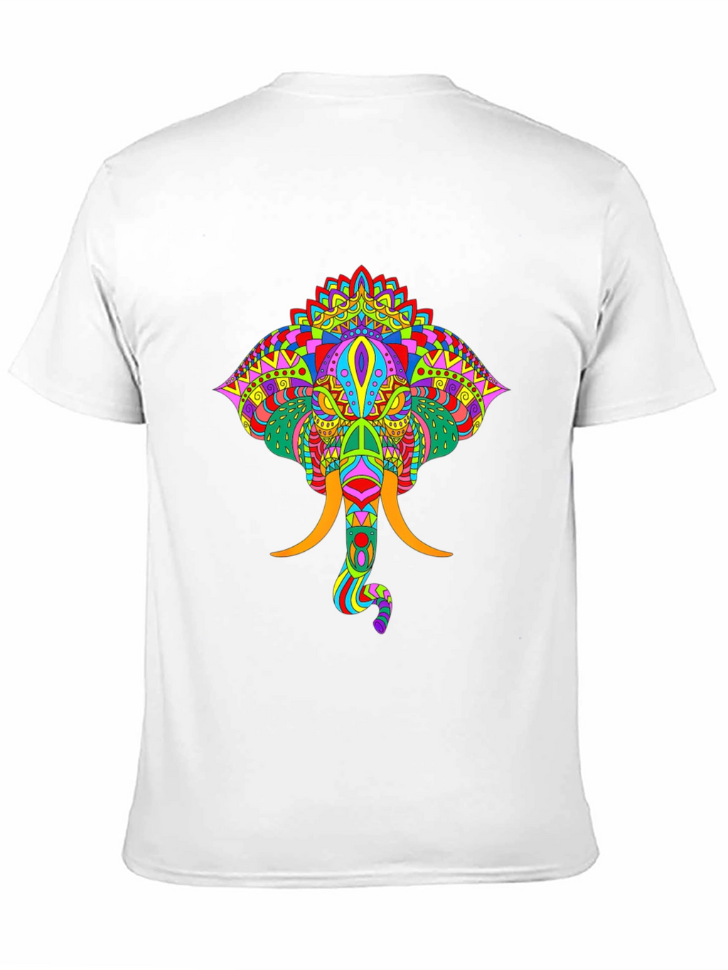 Colorful Elephant Graphic Tee