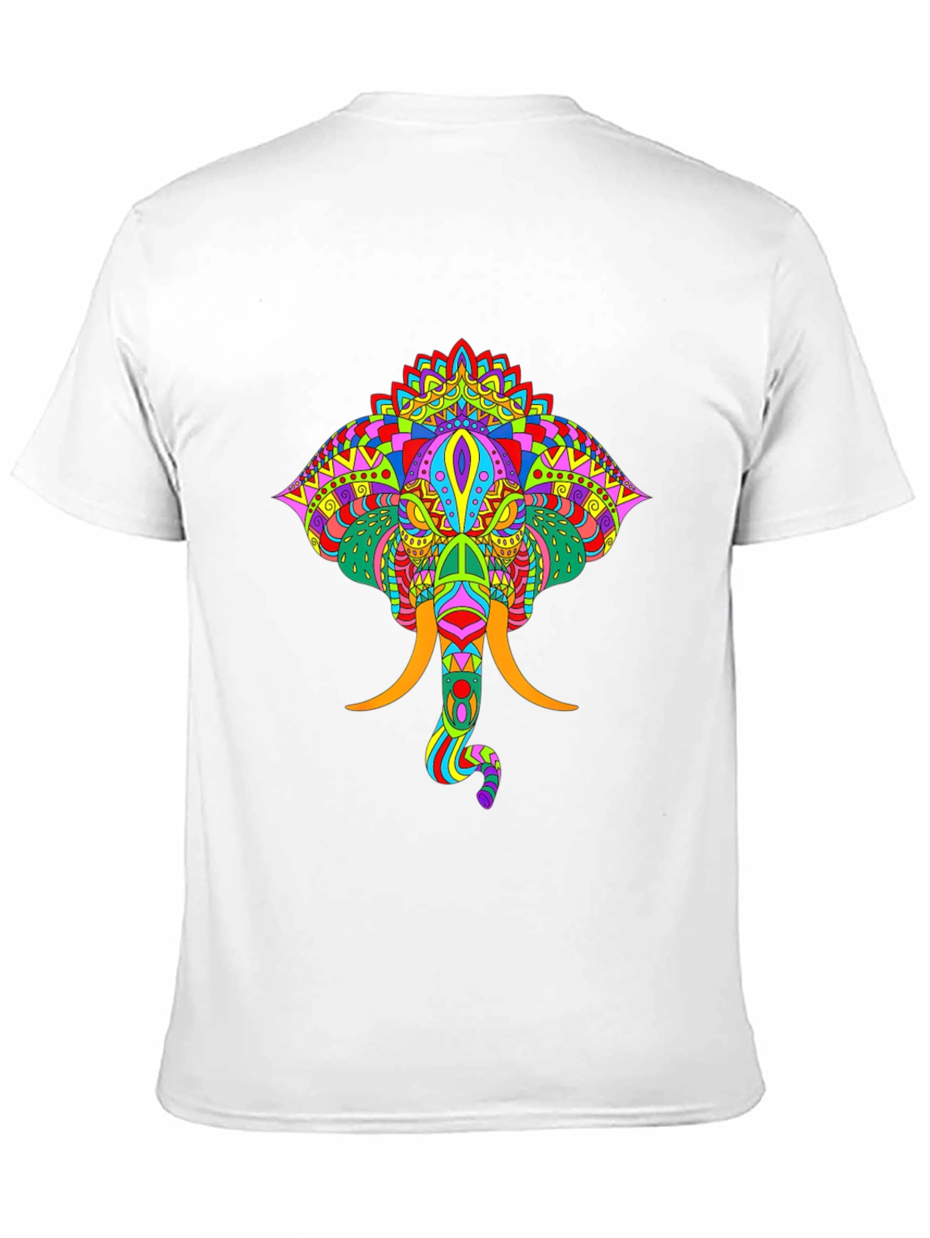 Colorful Elephant Graphic Tee