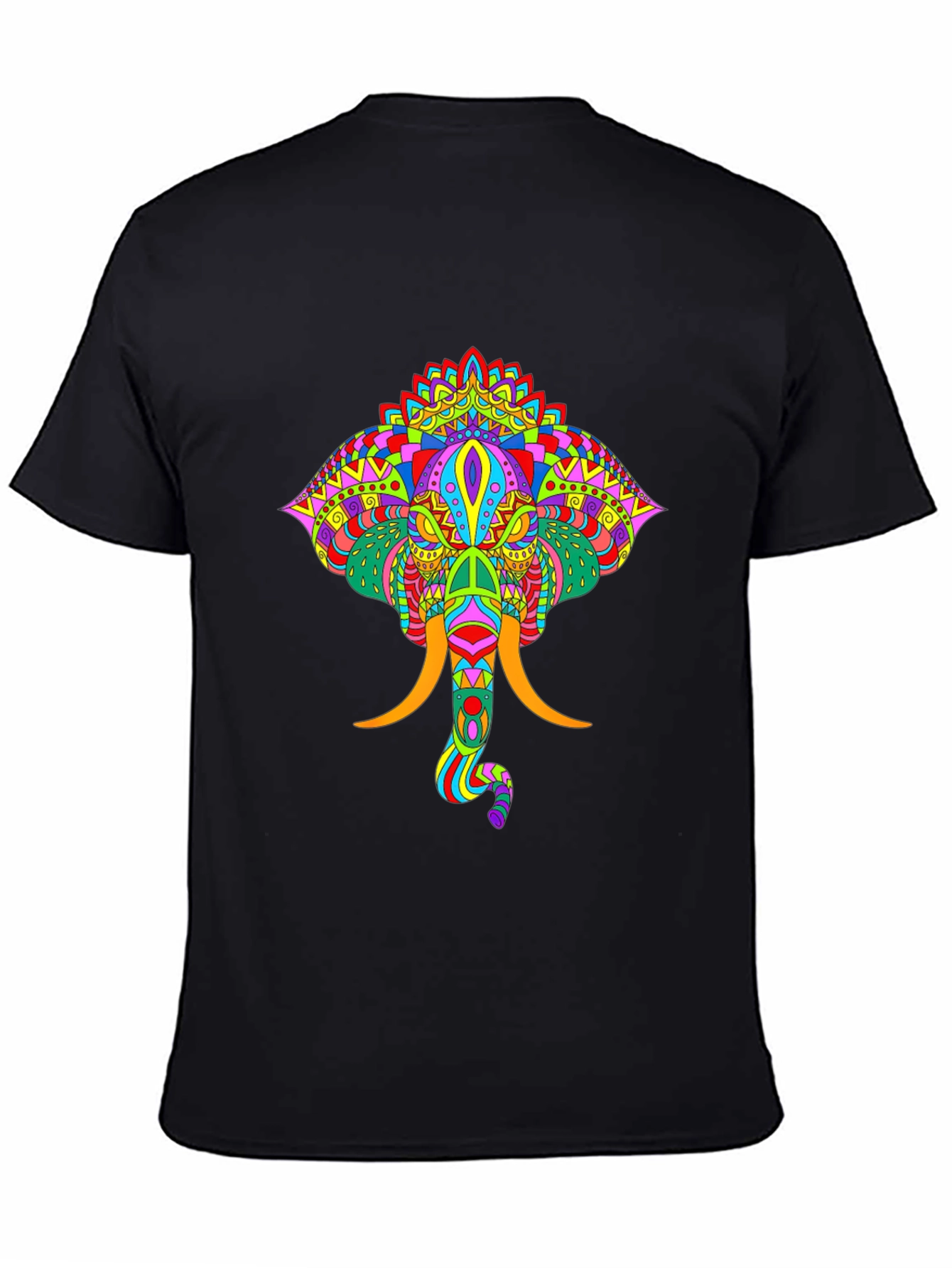 Colorful Elephant Graphic Tee
