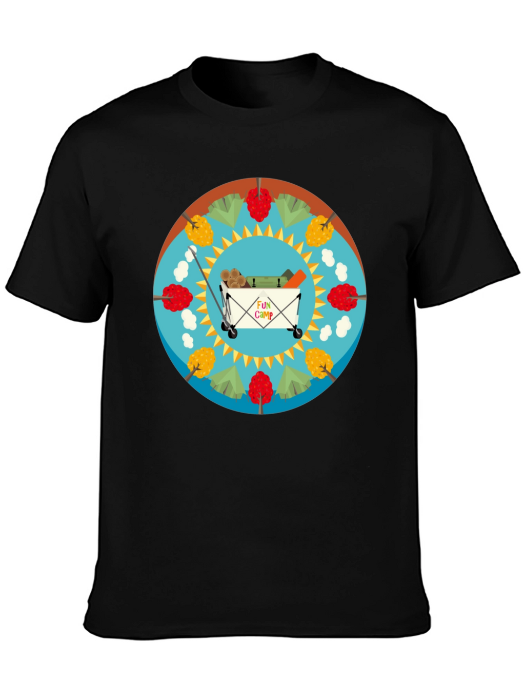 Fun Camp T-Shirt: Camping Adventure Tee