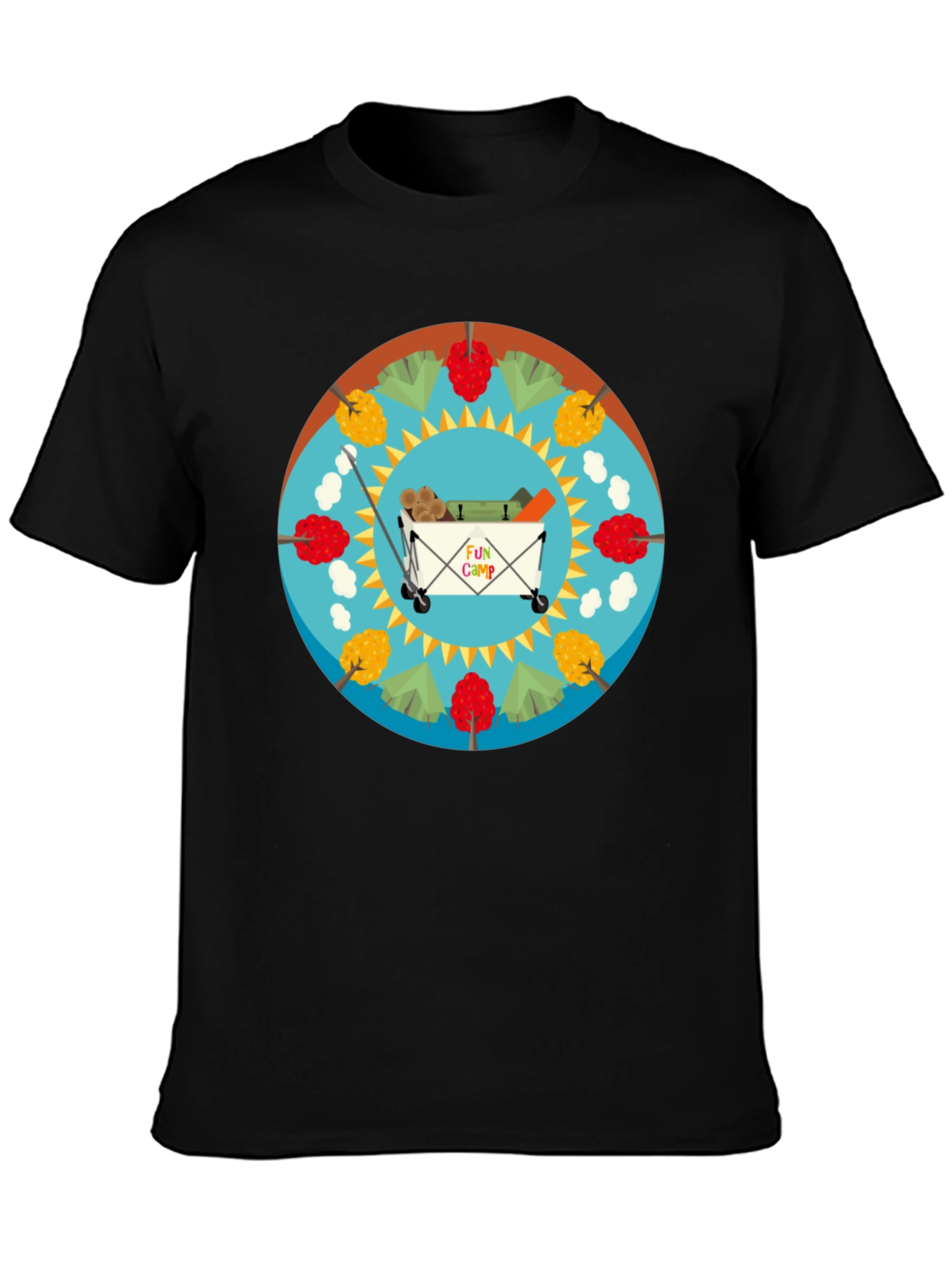 Fun Camp T-Shirt: Camping Adventure Tee