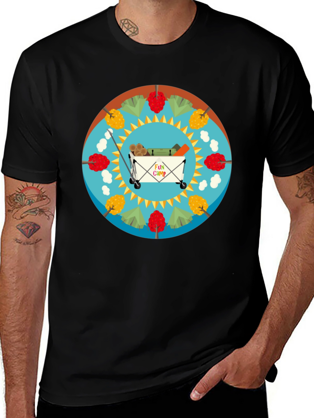 Fun Camp T-Shirt: Camping Adventure Tee