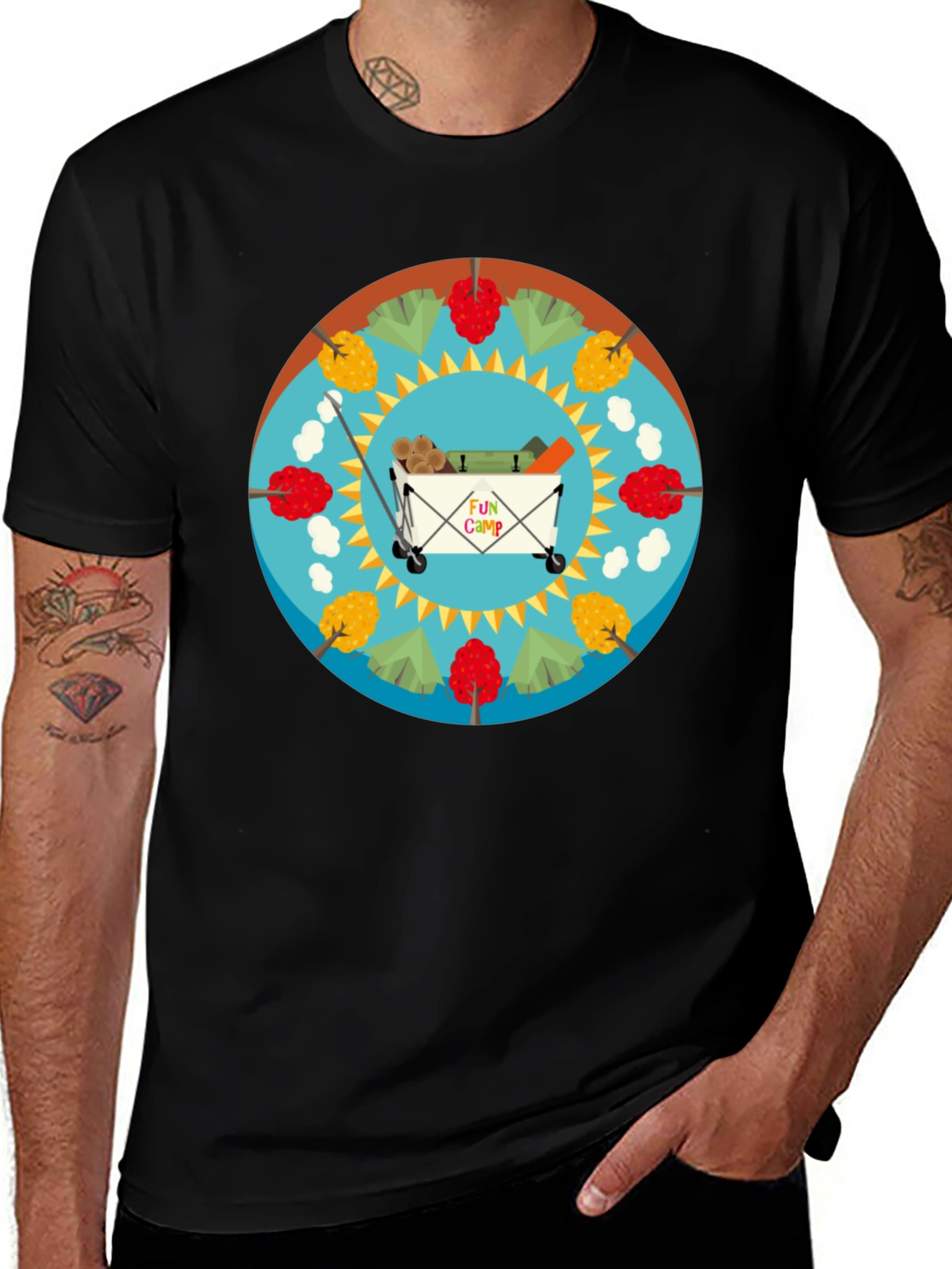Fun Camp T-Shirt: Camping Adventure Tee